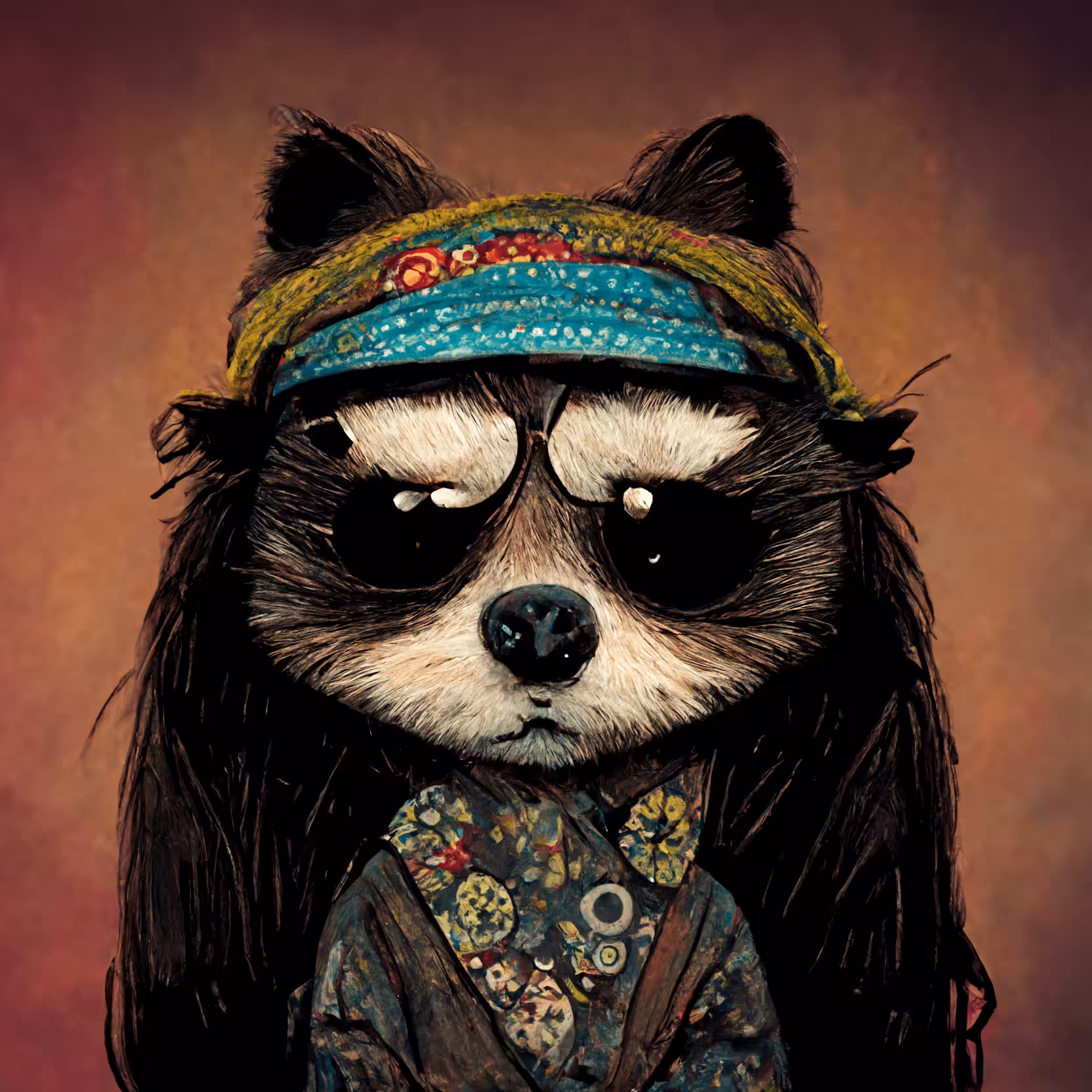 Rug Pull Racoon 054