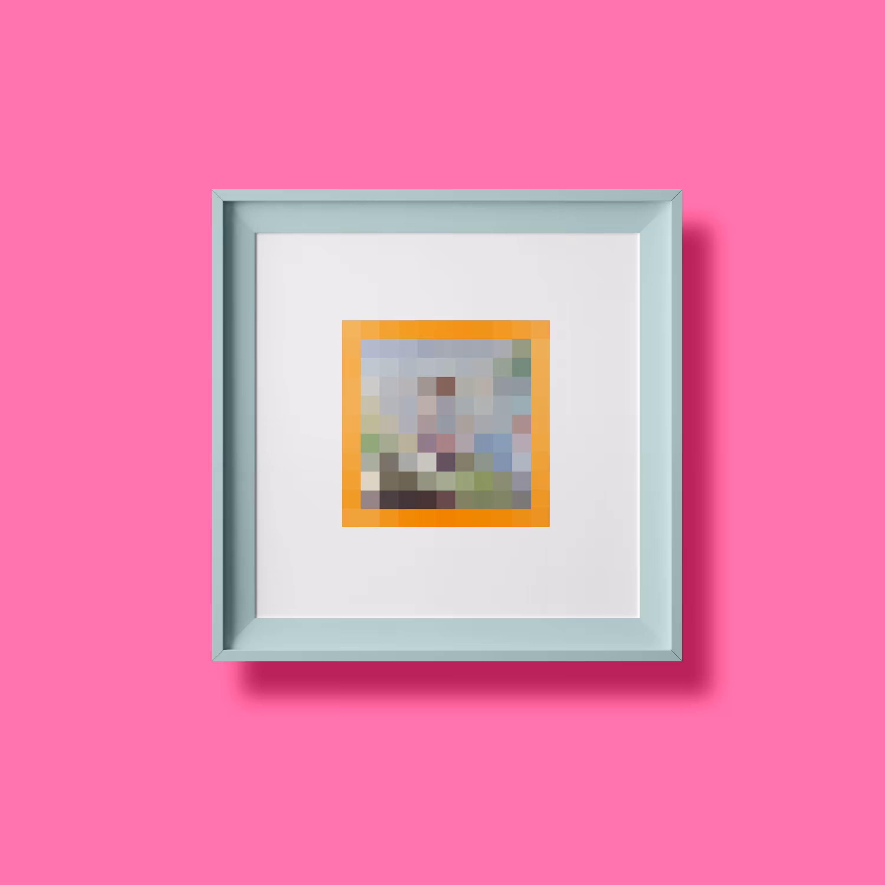 89 Pixels: Georges Seurat - Bathers at Asnières