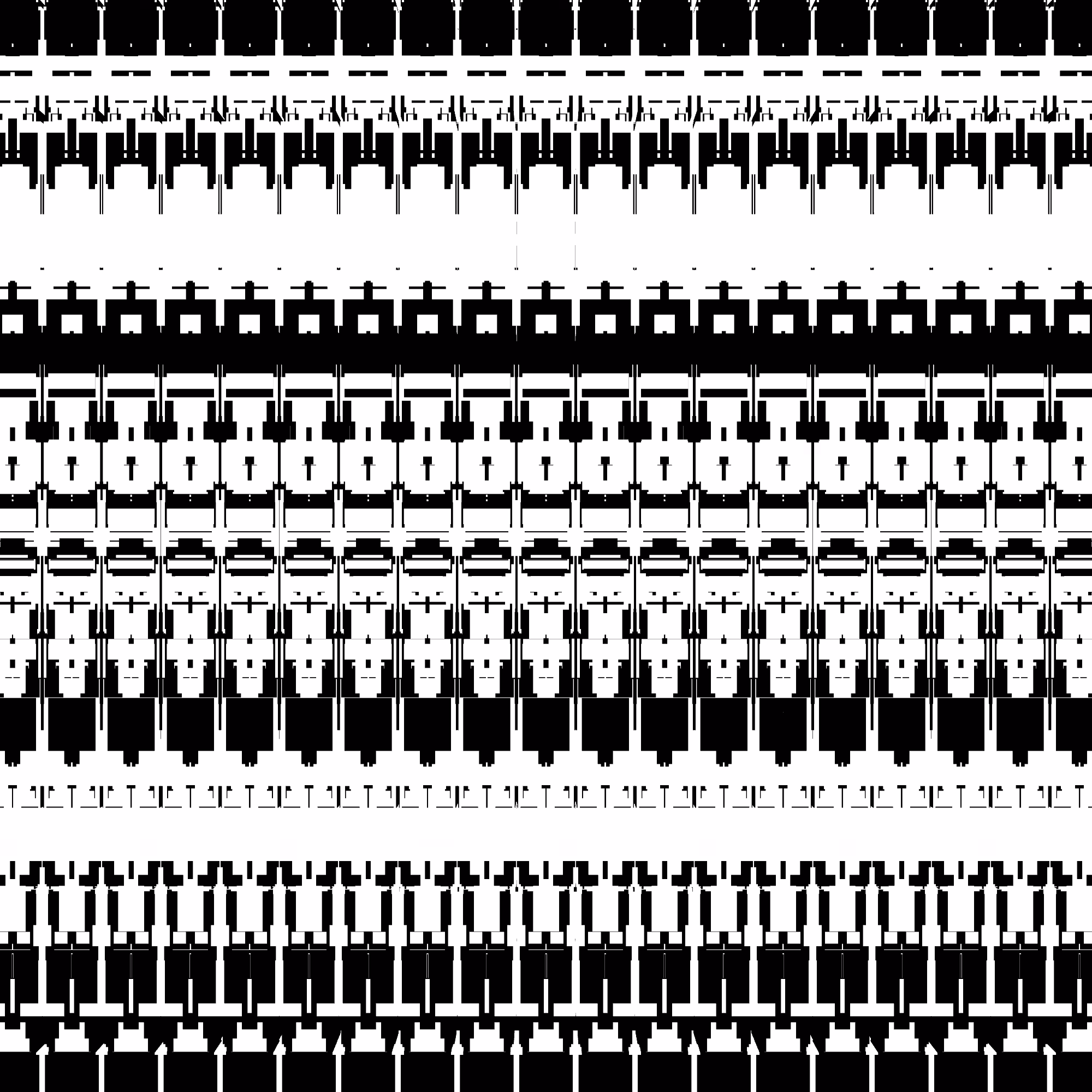 black and white textile machine #17