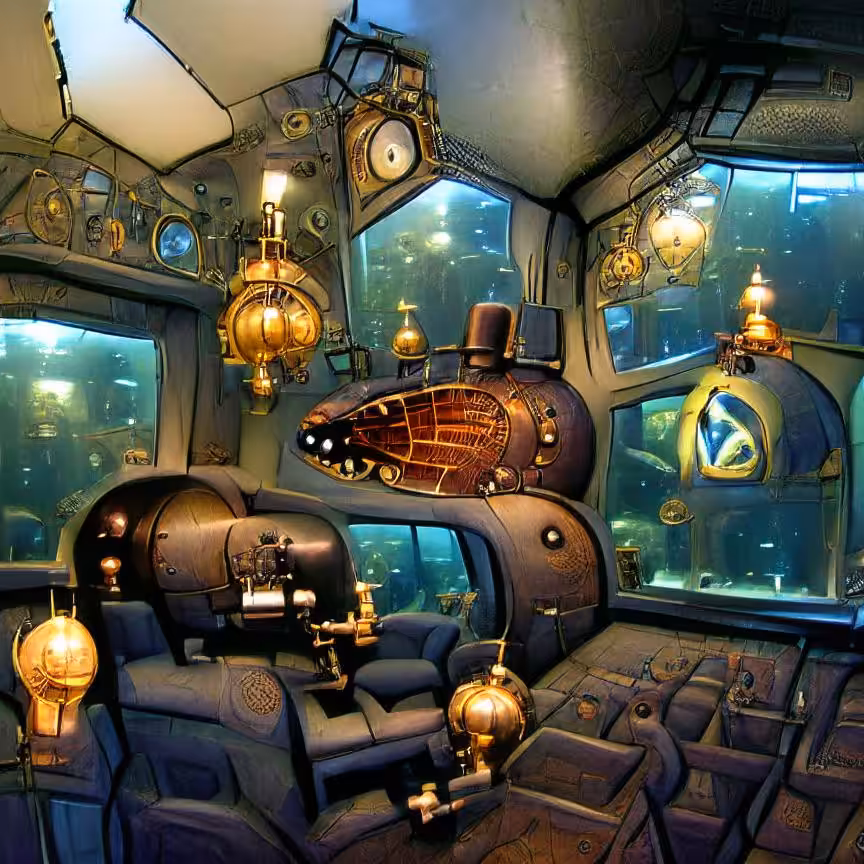 Steampunk Submarine No. 2