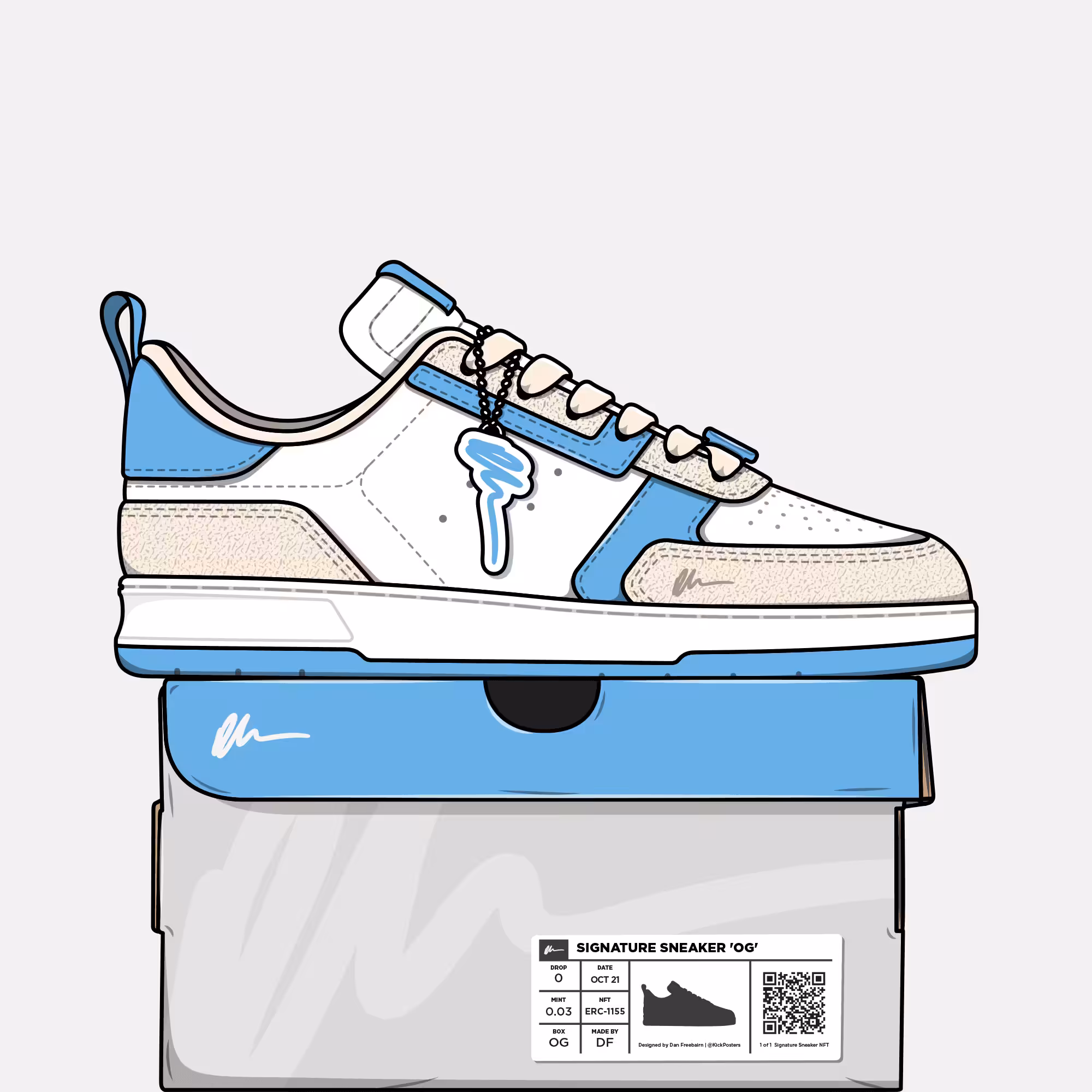 Signature Sneaker 'OG' - #001
