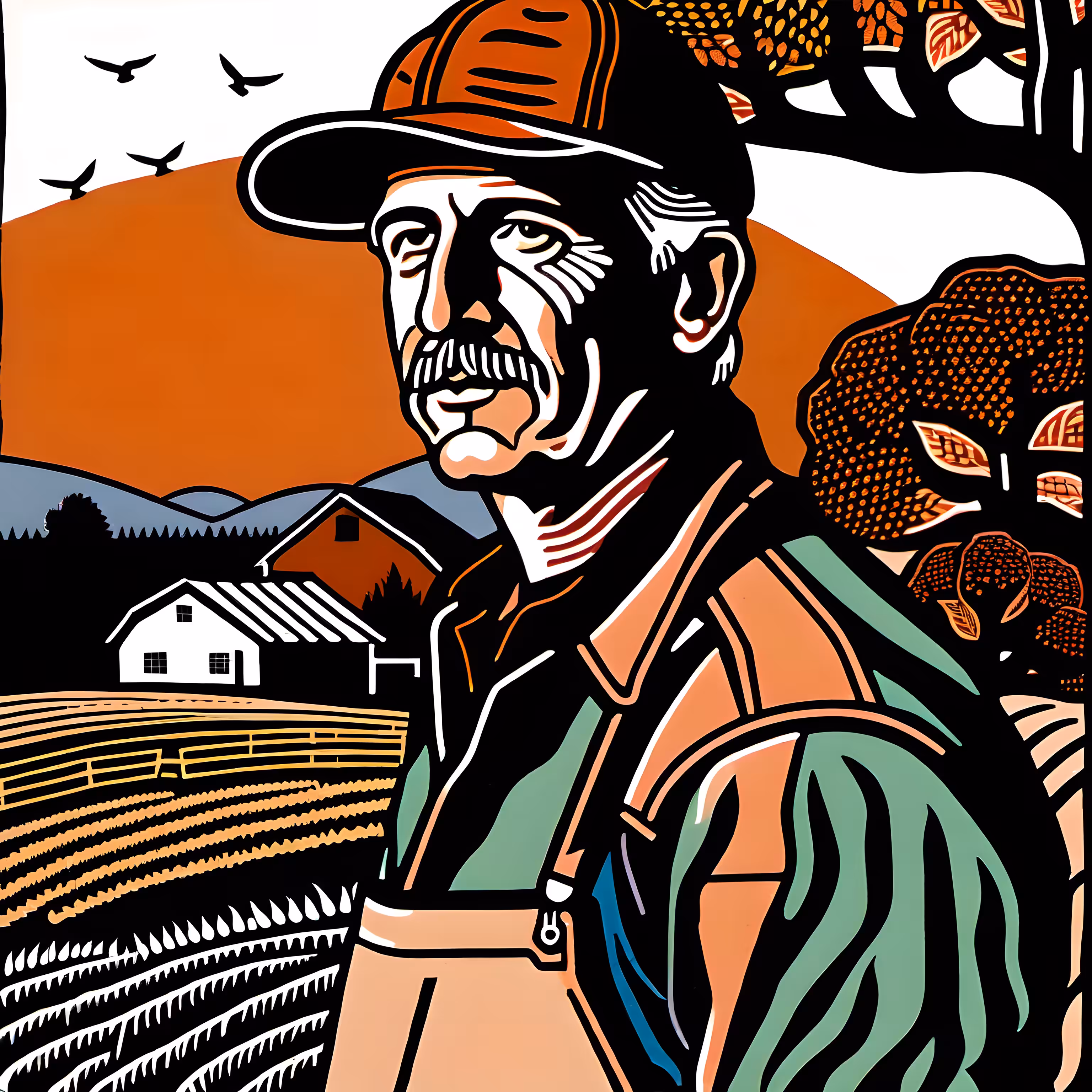 Workforce Portrait / Turkey Farmer #10