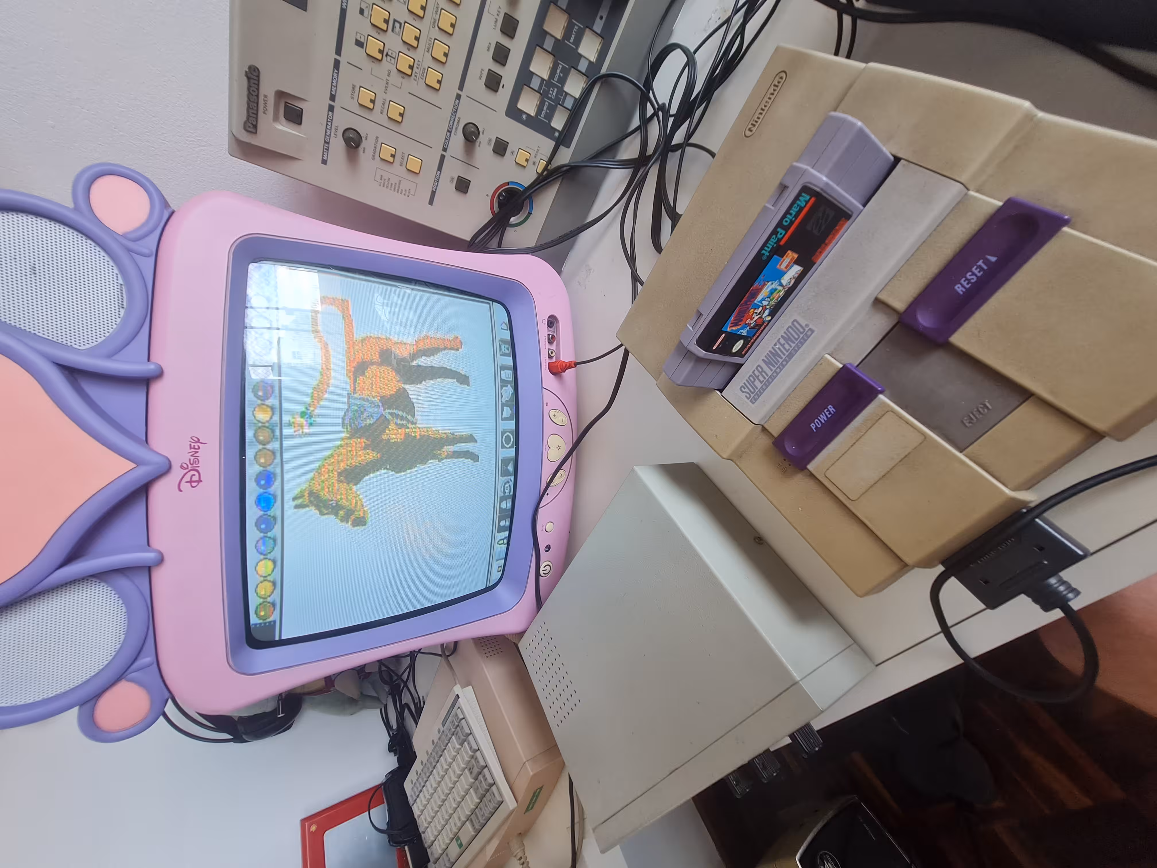 mario paint horse wip