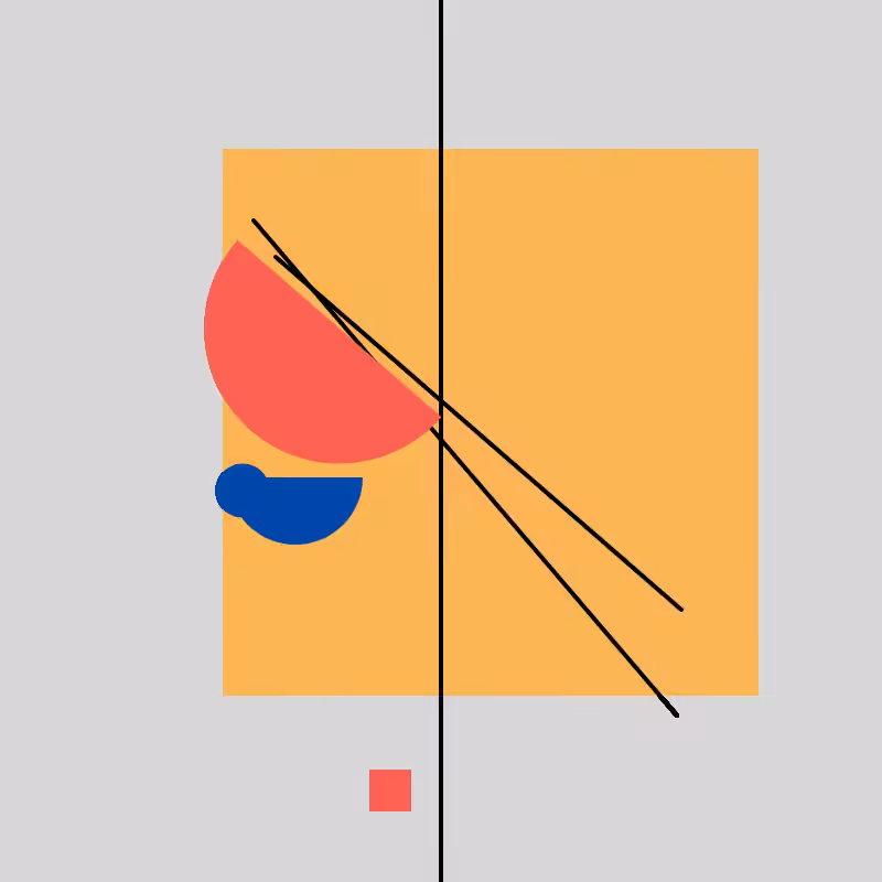 Abstract chopsticks #12