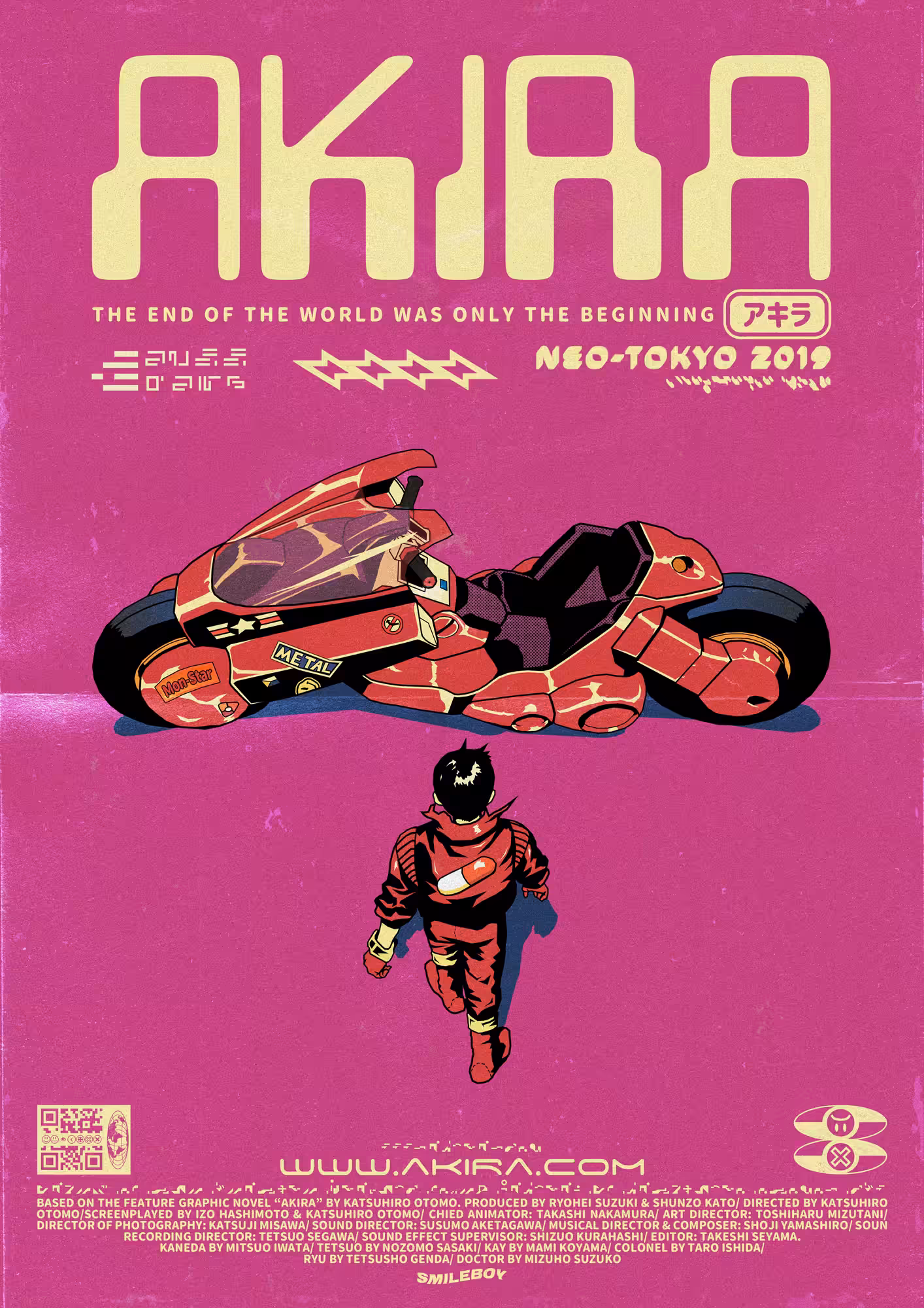 AKIRA NEON POSTER