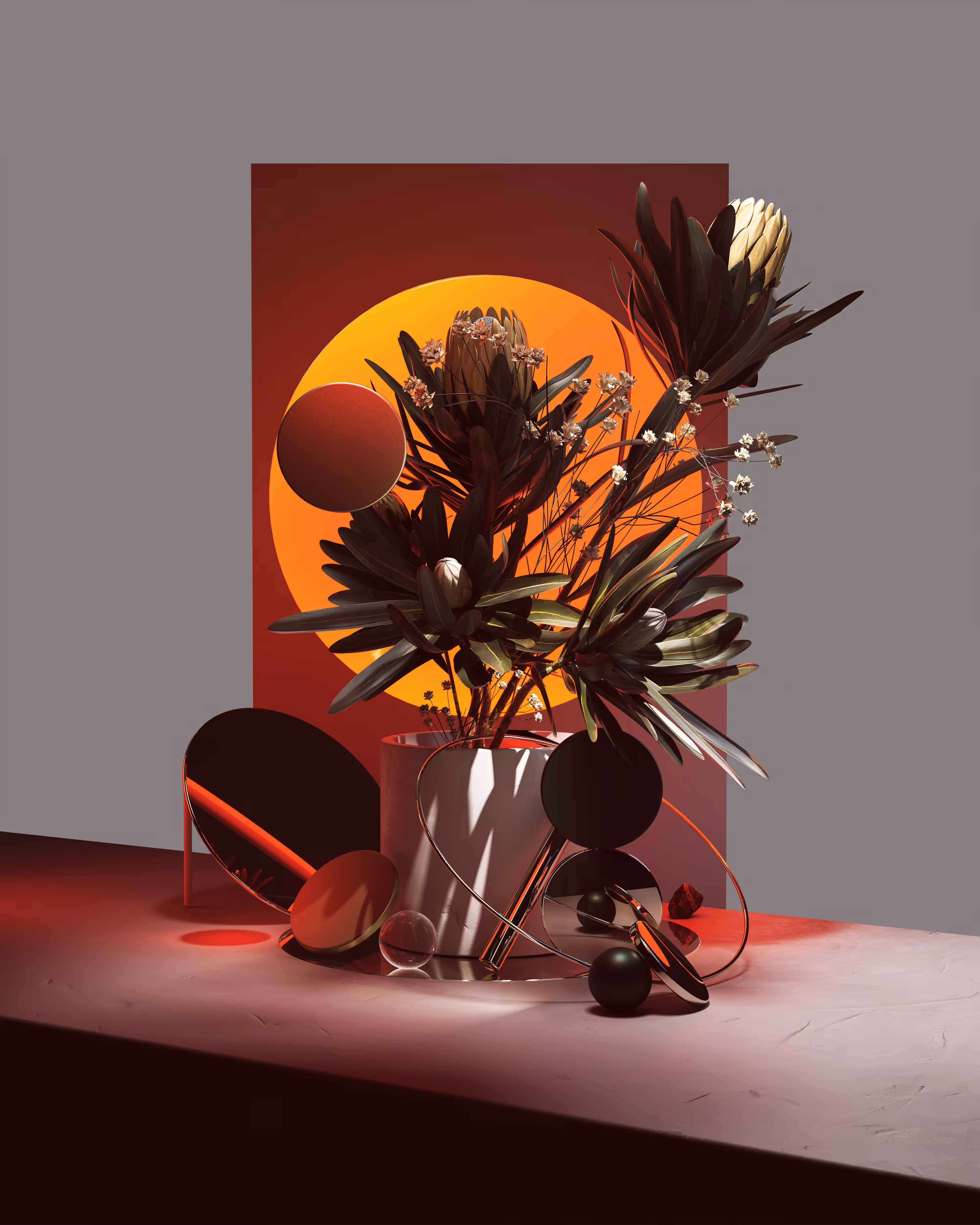 Light + Flowers