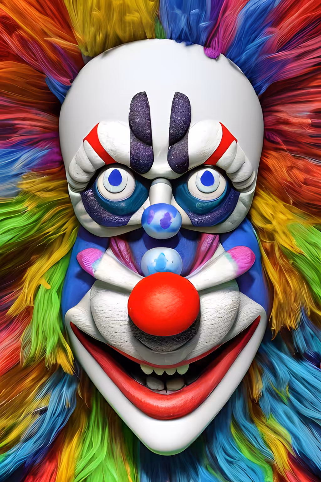 Distorted Faces: Distorted Face #9