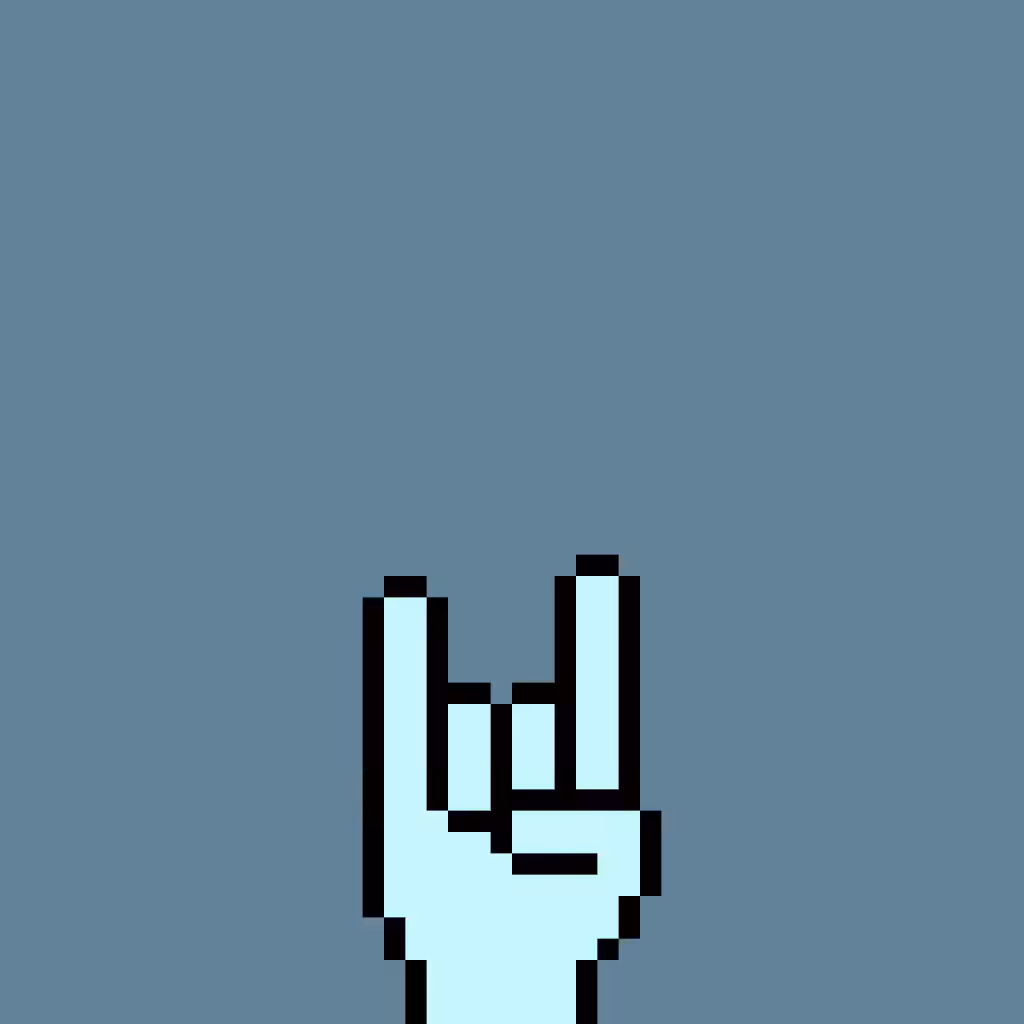 Punks Hands: Alien Rocks 🤘🏻