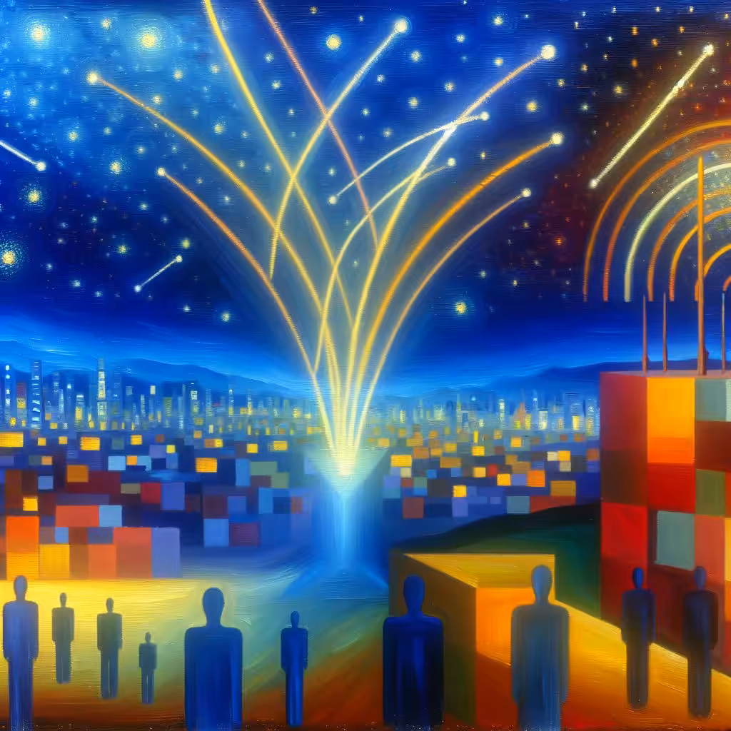Celestial Threads in Motion