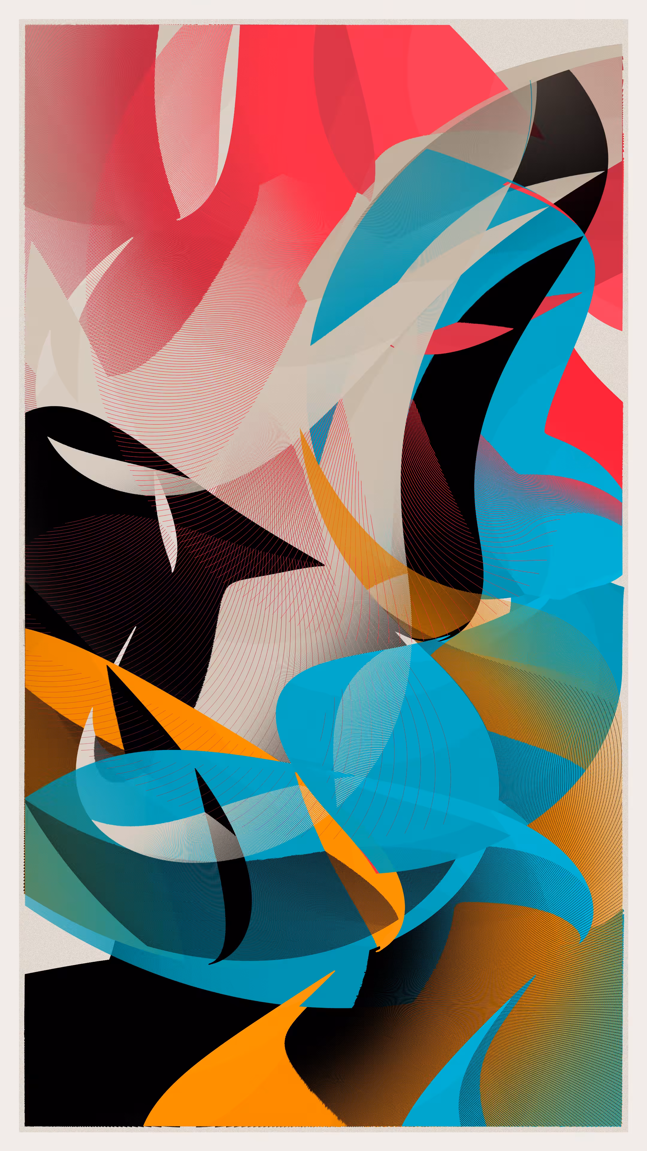 Blob Art Generator #100