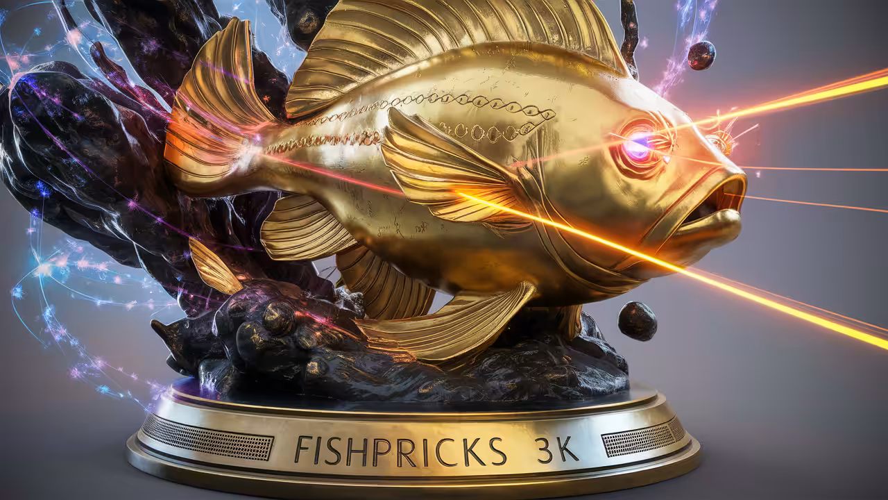 A greeting card for my friend FishPricks