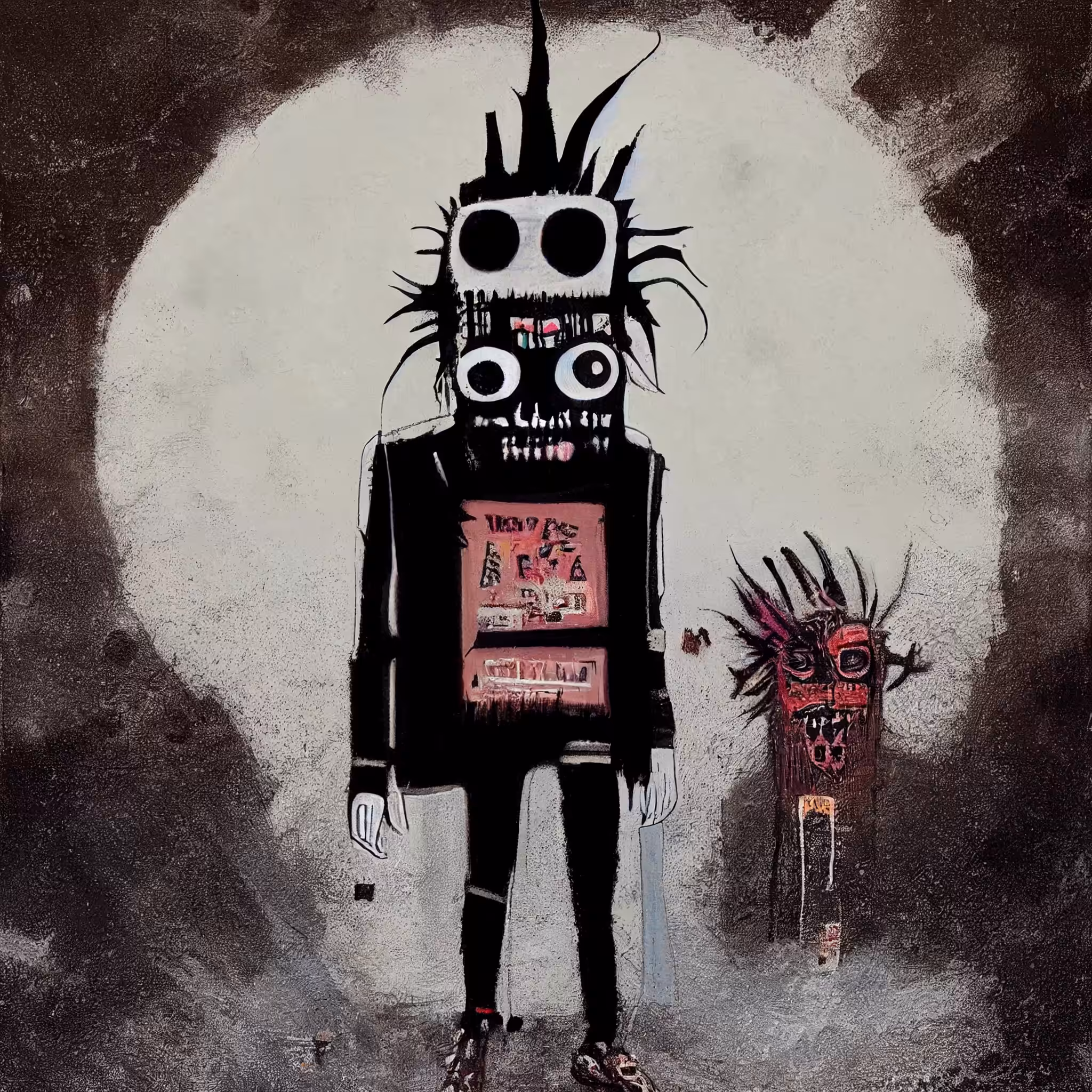 Basquiat Little Creatures: Little Creature #00497