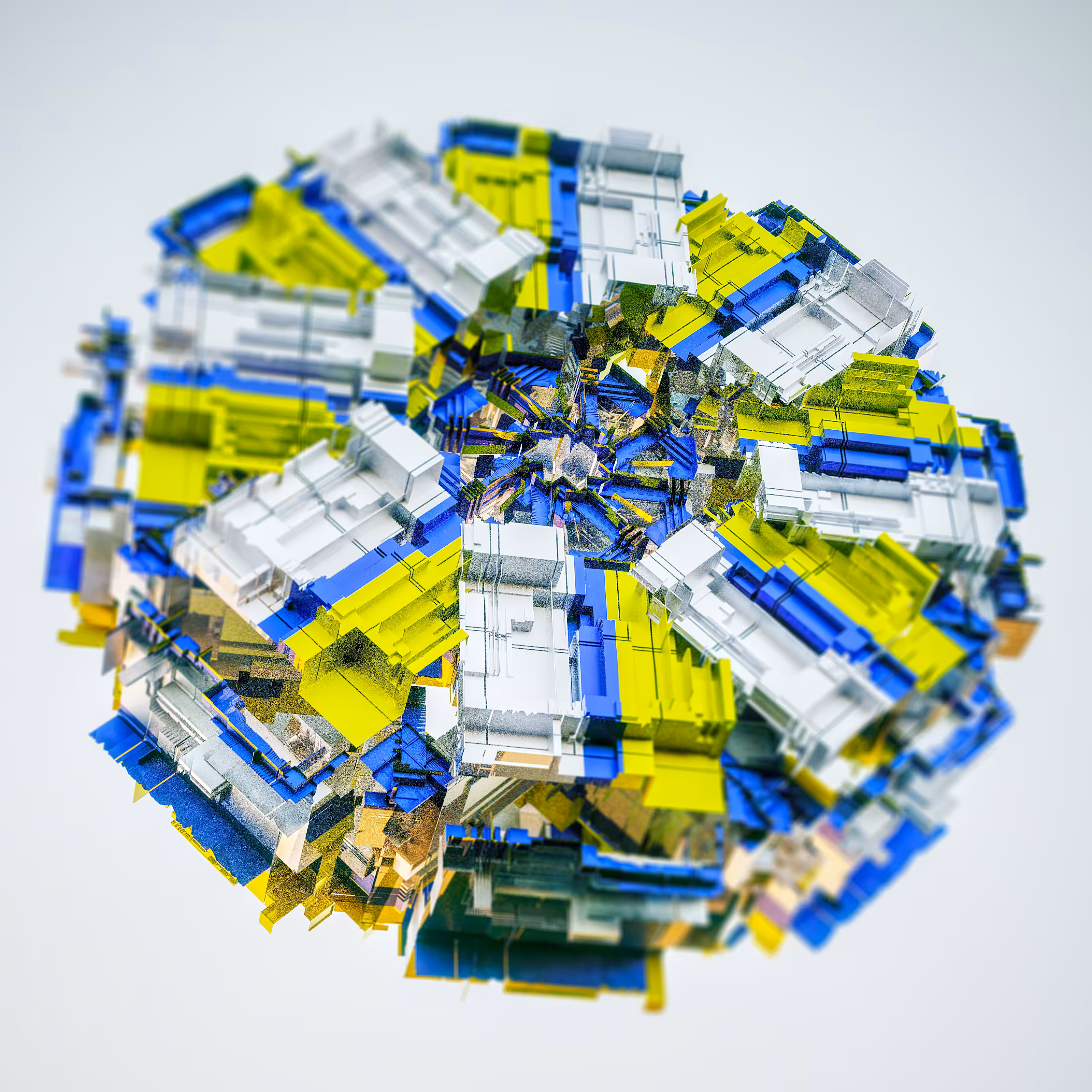 Swedish Satellite Abstract digityal artwork
