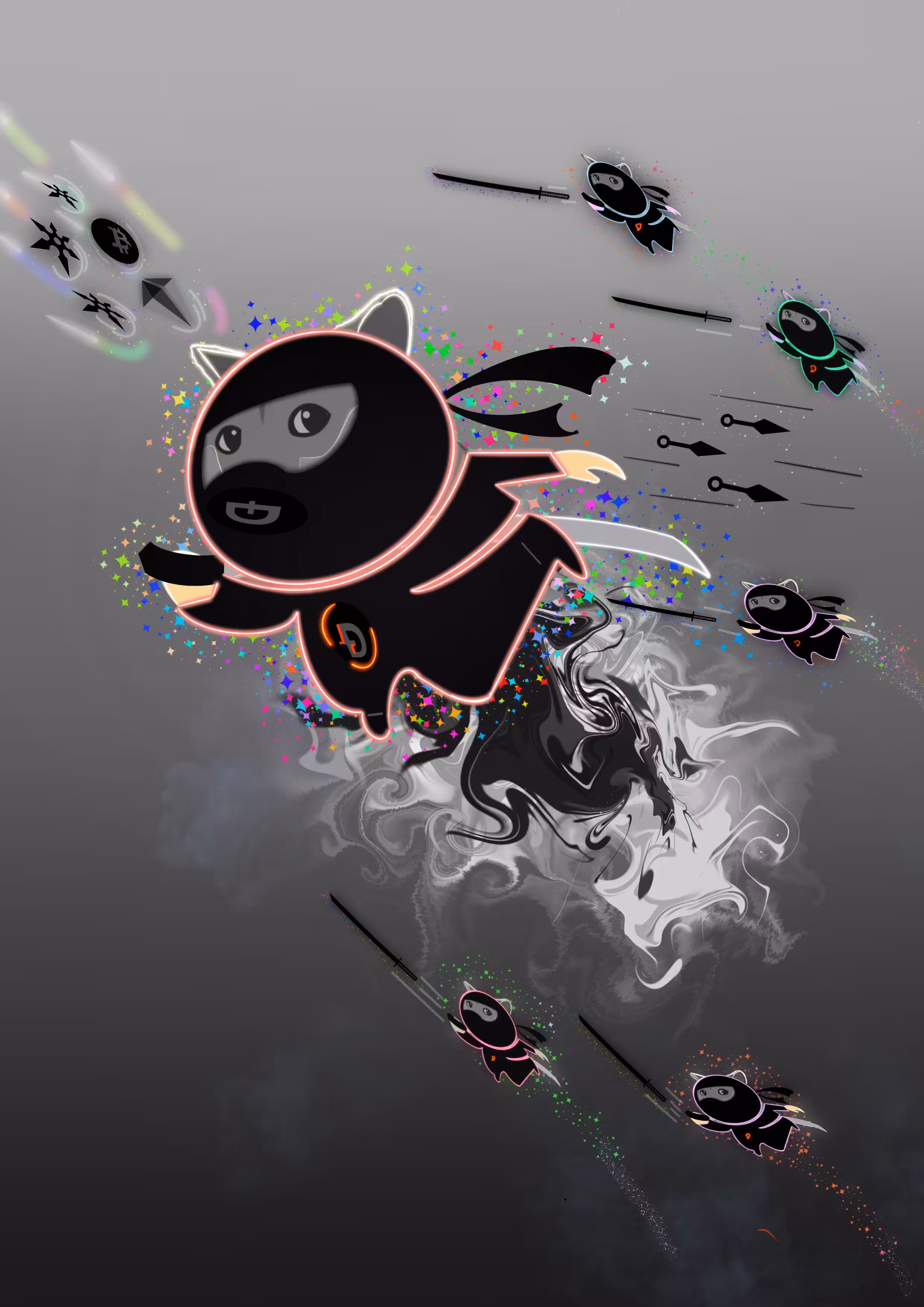Doge Blast Off : Ninja Doge