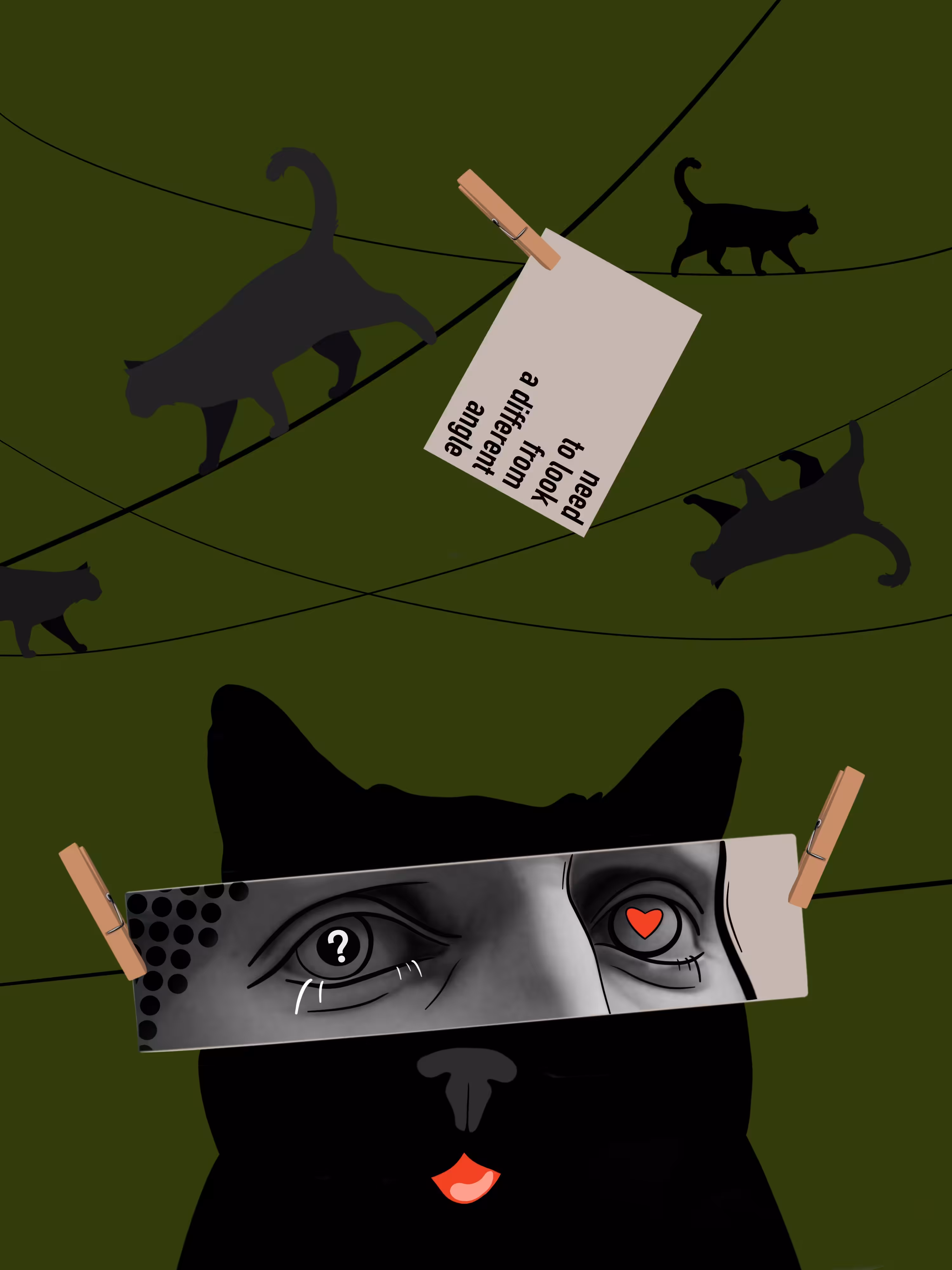 Good luck, cat.