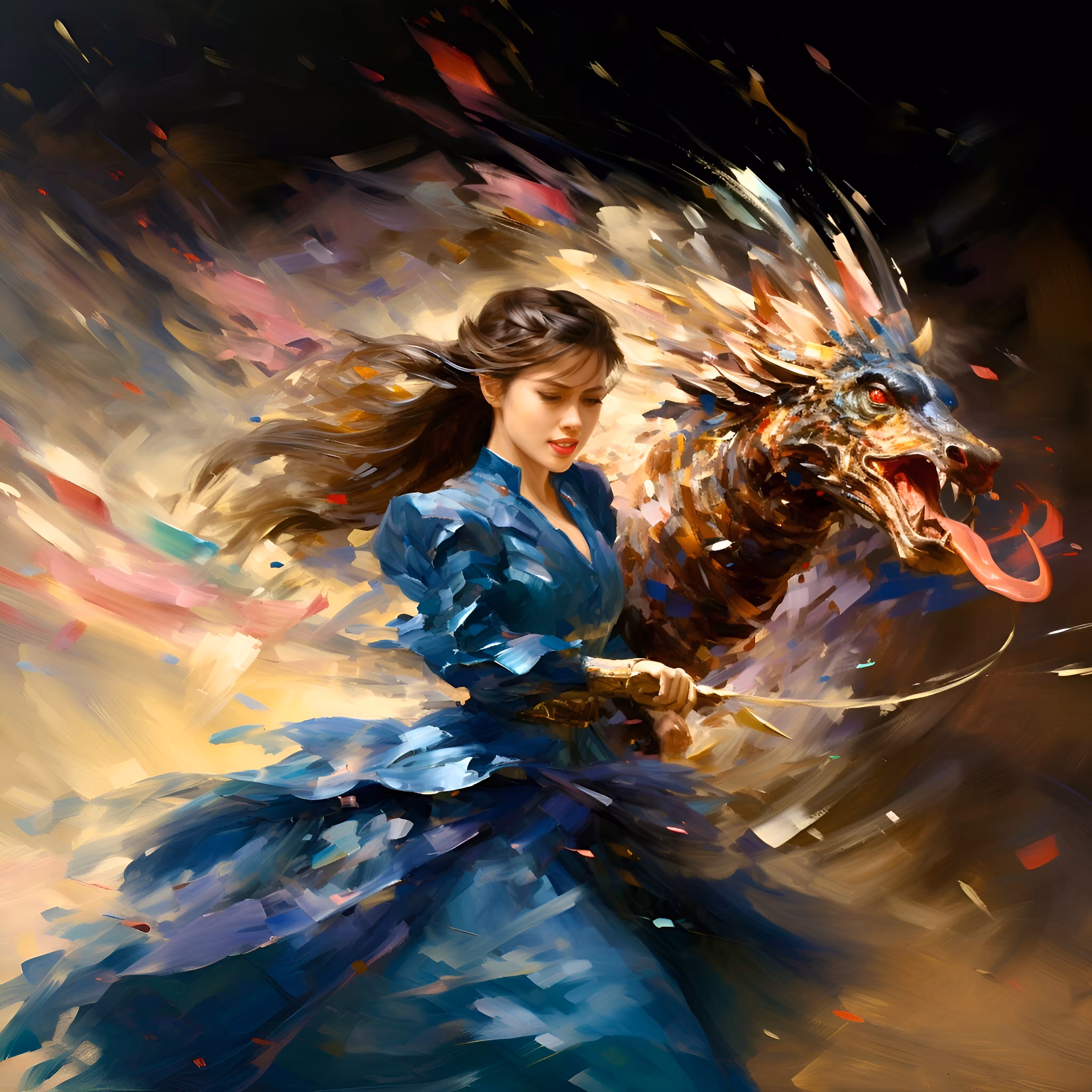Tamed Dragon 