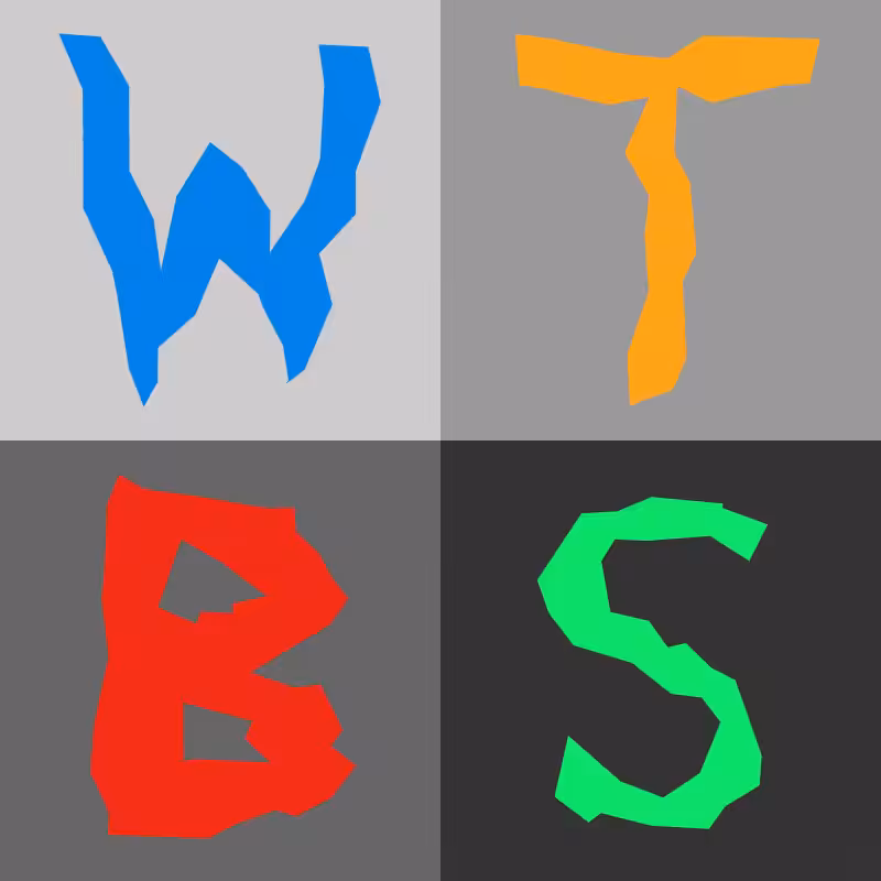 Waiting To Be Signed Logo with Wobbles #331