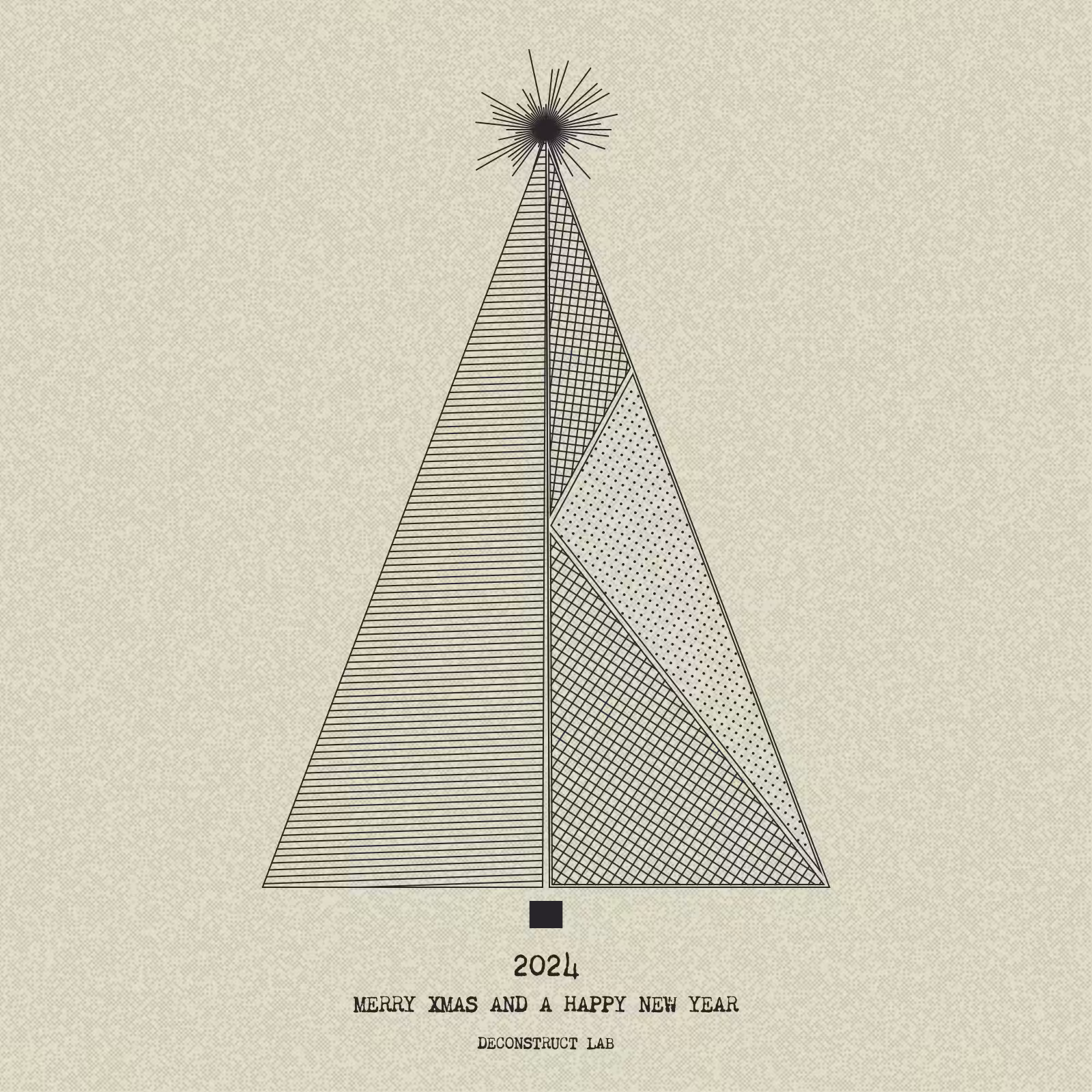 Have Yourself a Merry Little Geometric Tree #2