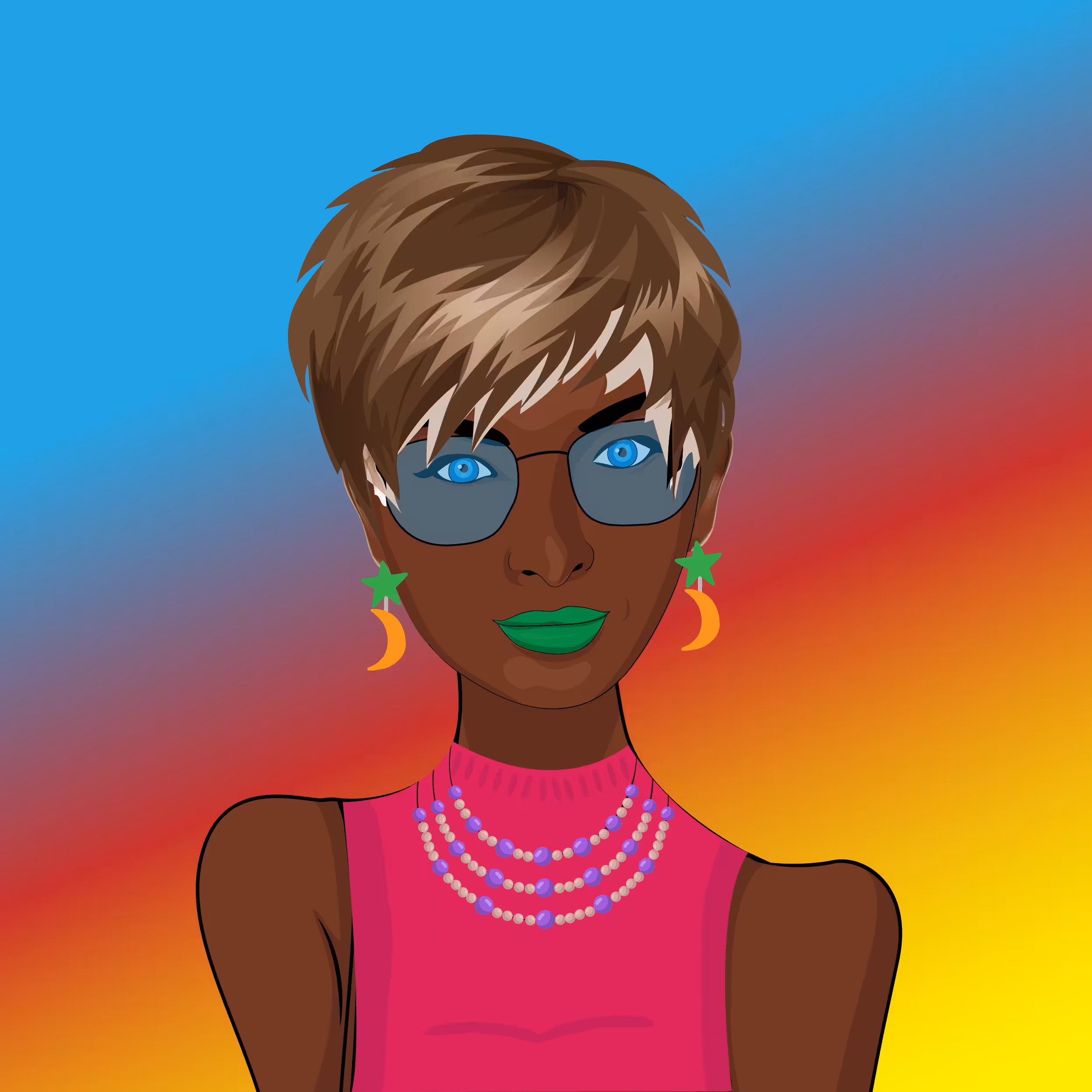 Cool Lady #1546