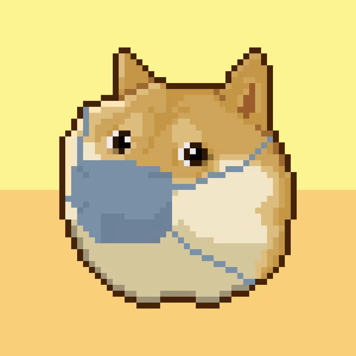 Wiggly Masked Doge