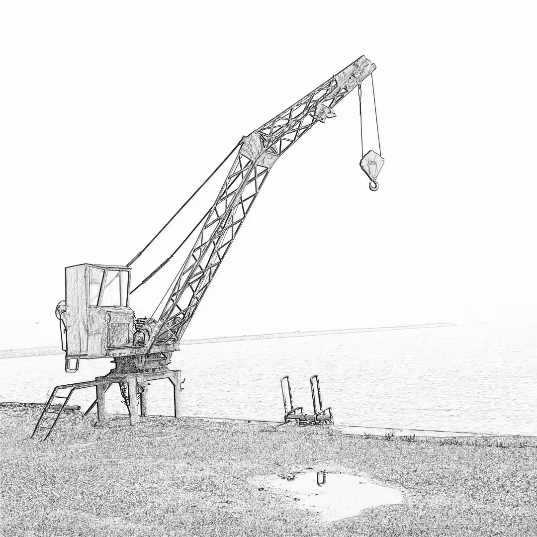 old crane
