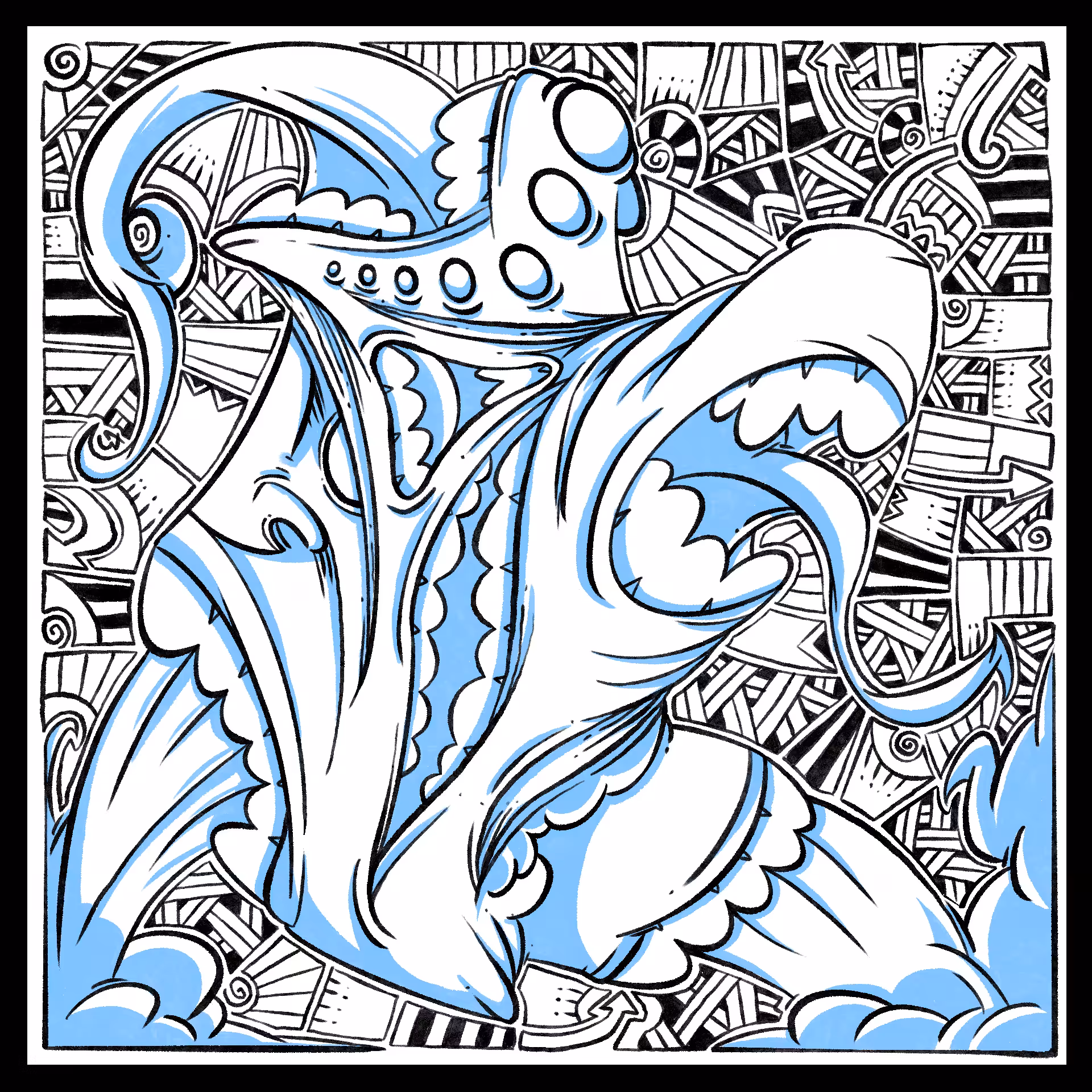 Creature 061 Lineart