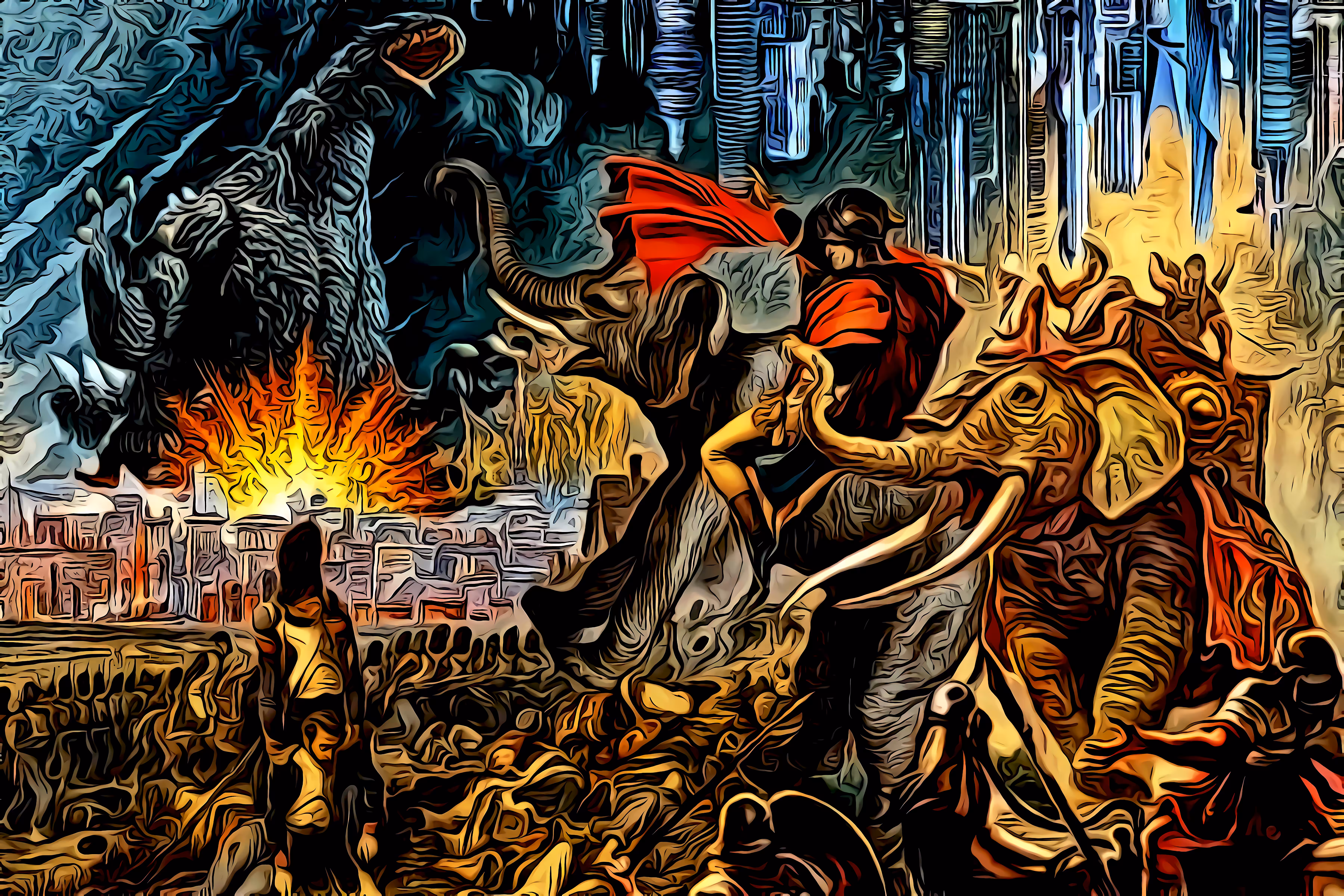 DAYMARE (1) - "a screaming comes across the sky..." 