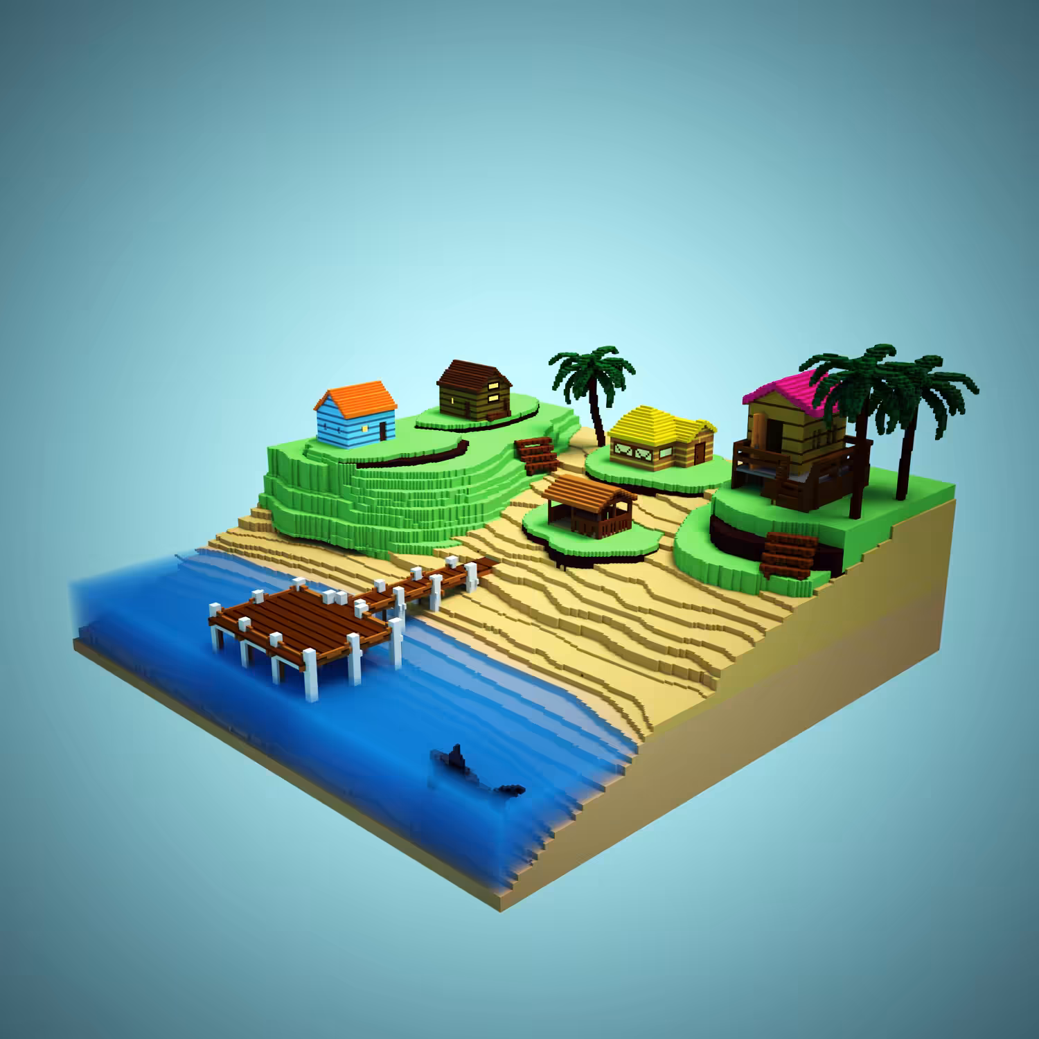 Living in Shark Beach