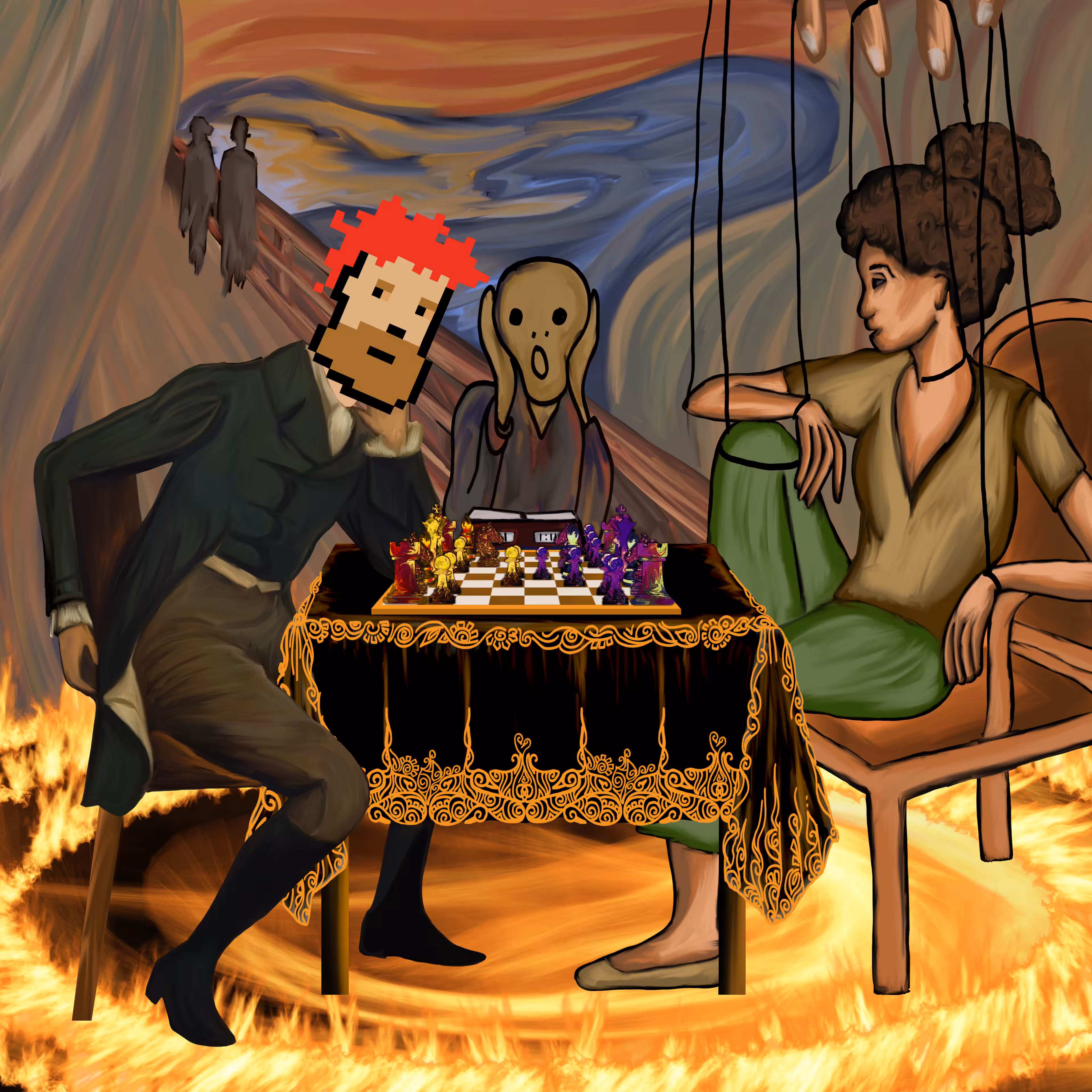 Chess Players: Chess Match #144