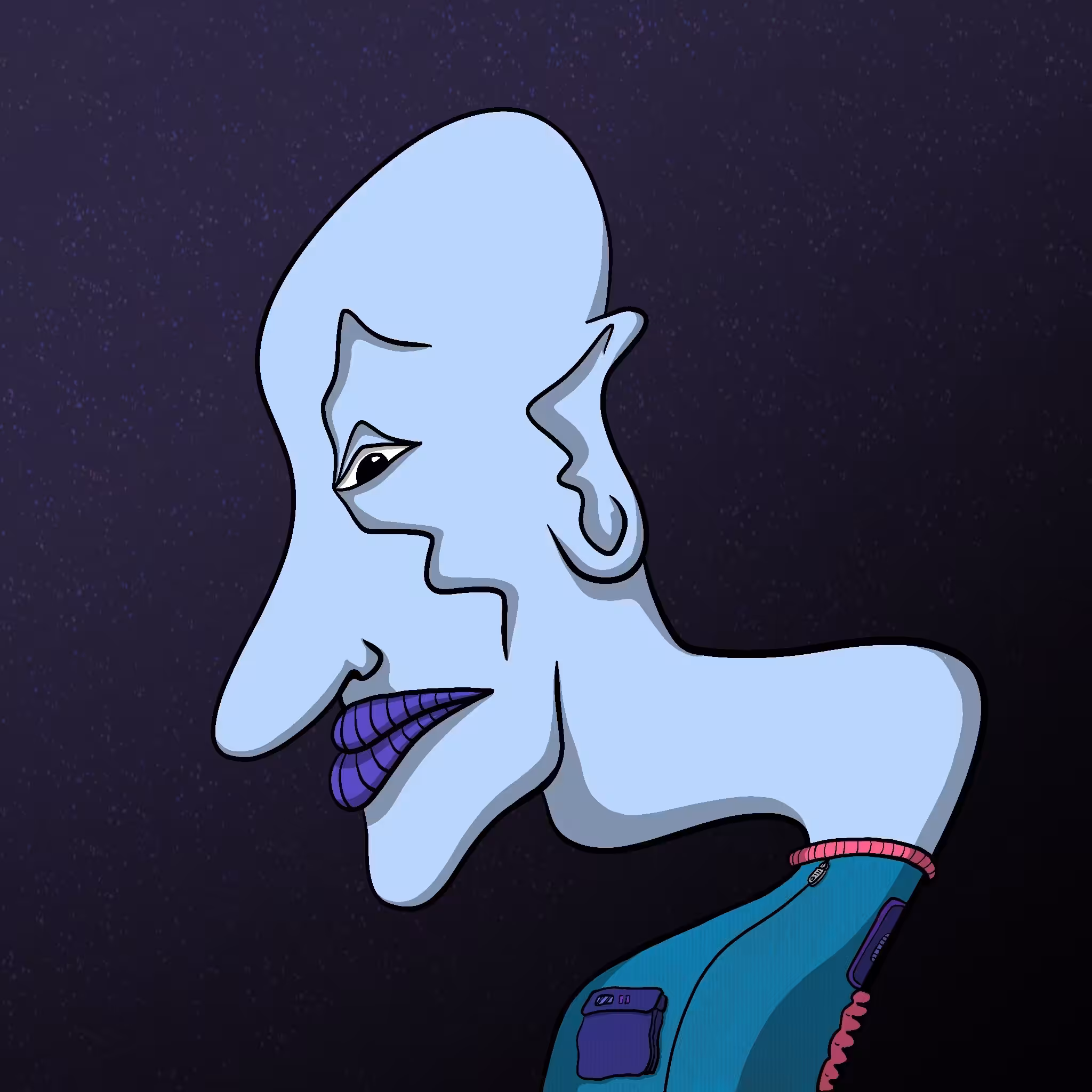 FAWKFACES: #82 Space Command Face 