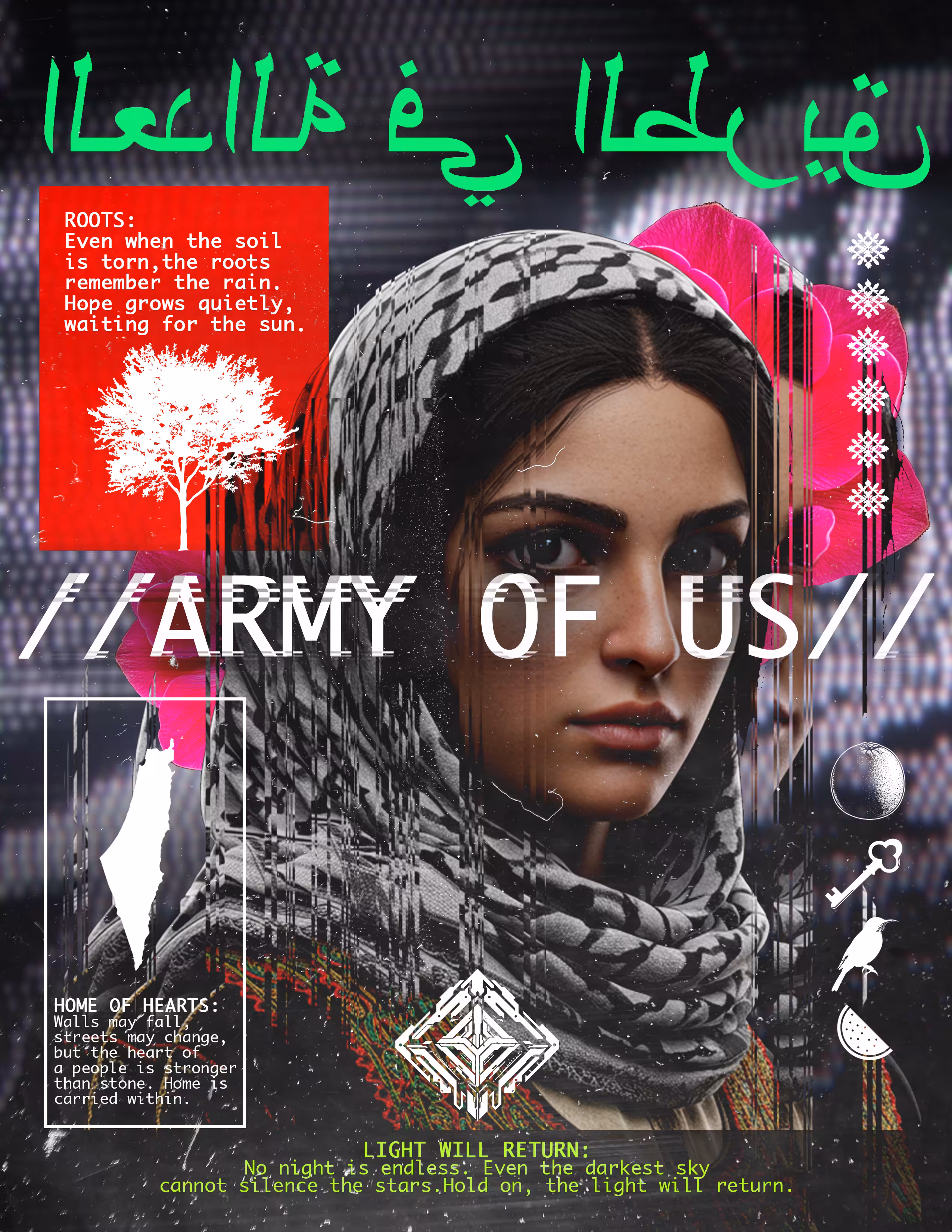 Art for Humanity Palestine : Army of us