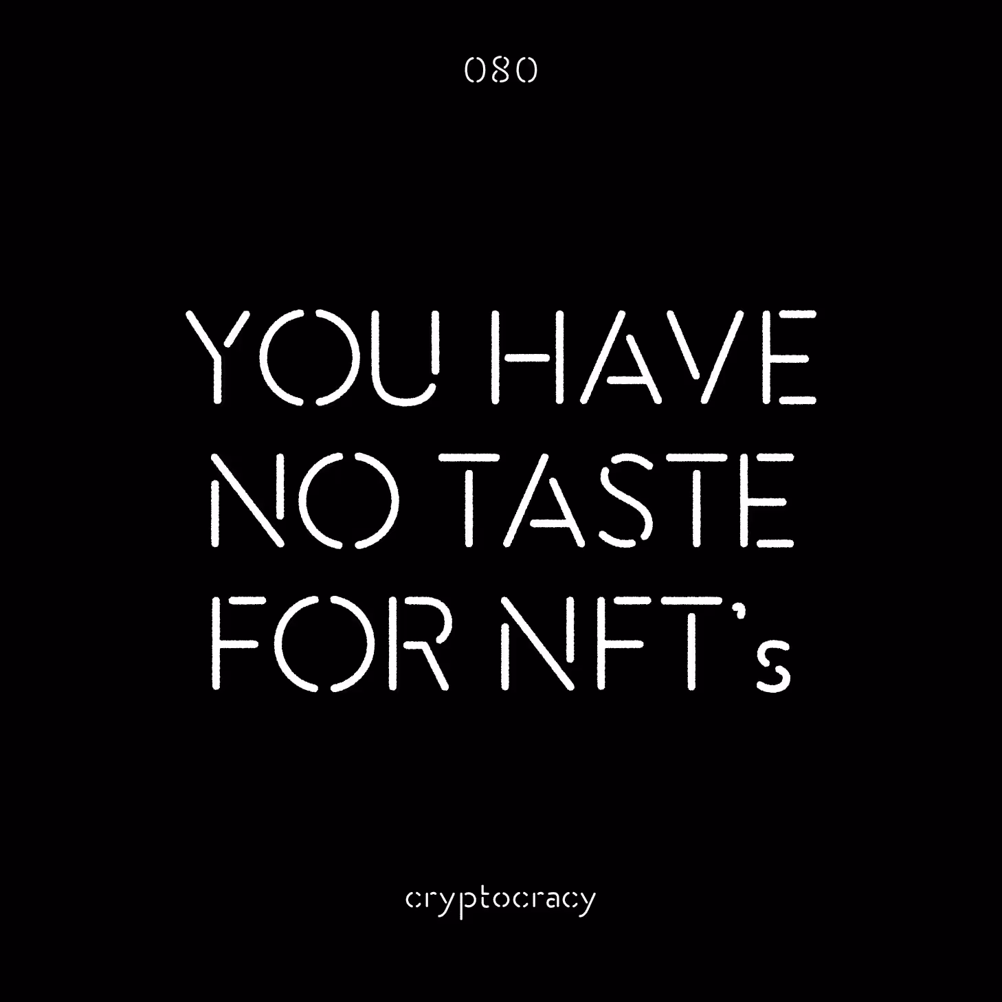 CRYPTOCRACY: #080 CRYPTOCRACY