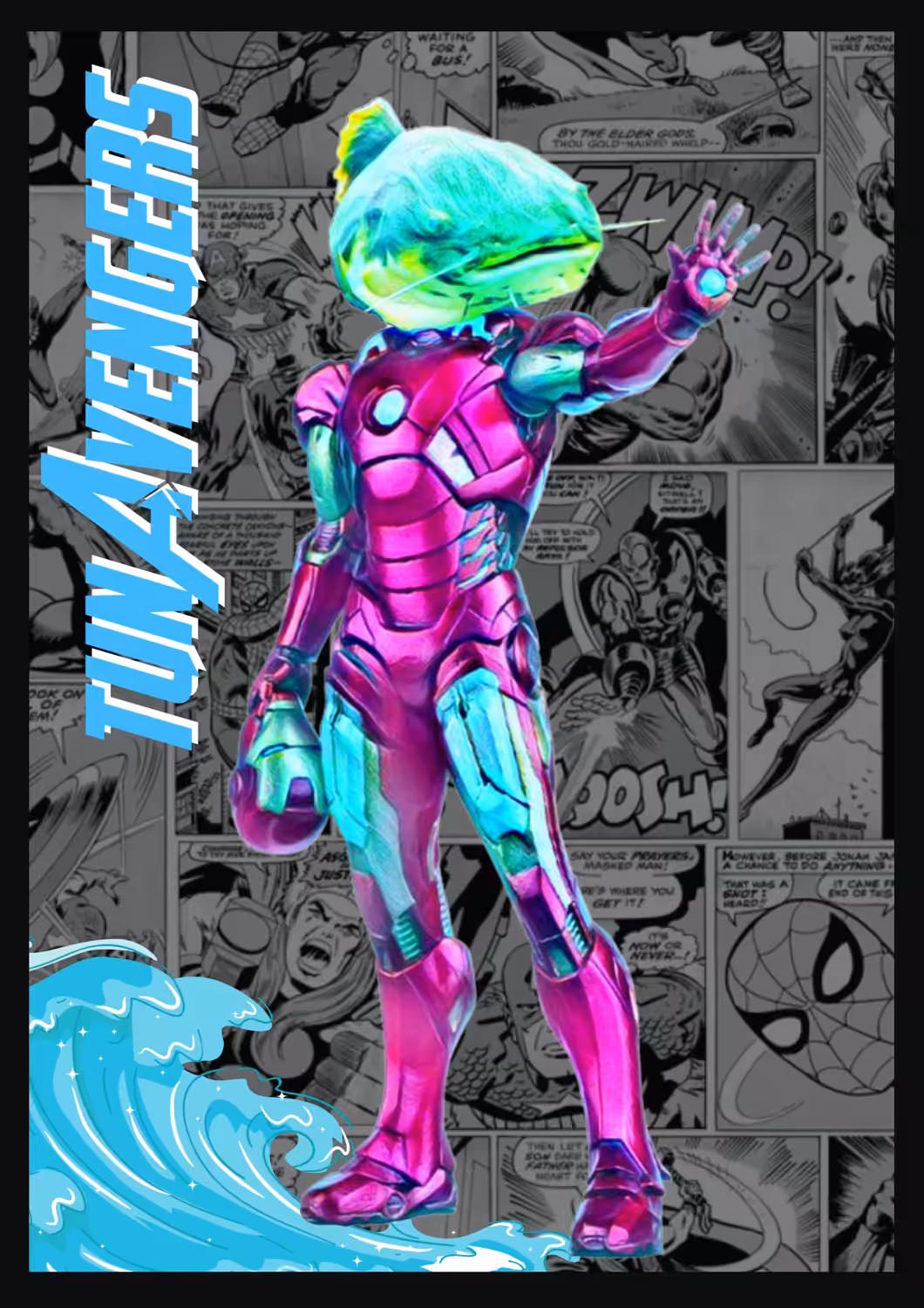 TunAvengers 01 - TONY SHARK - IRON CLAM