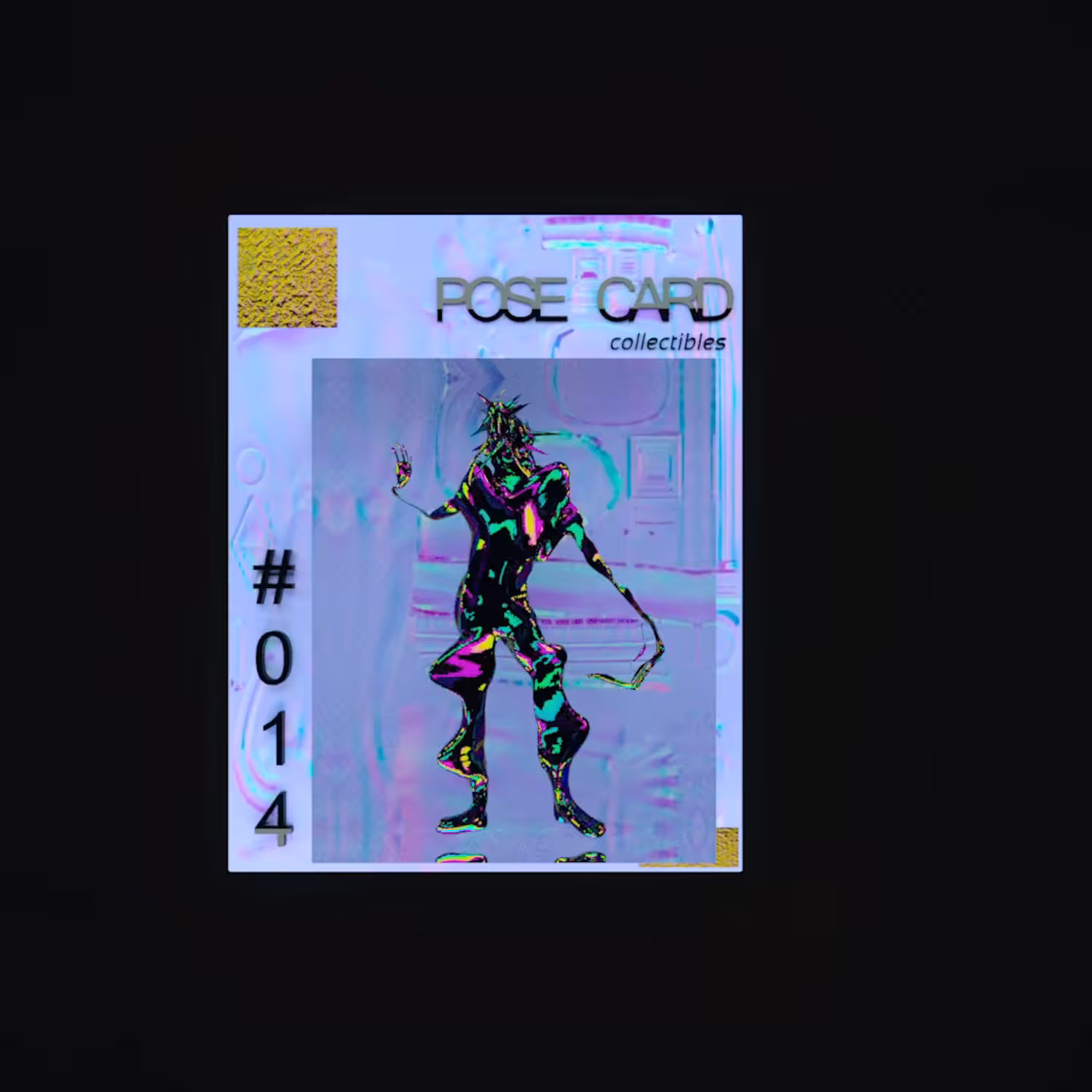 POSE CARD #014