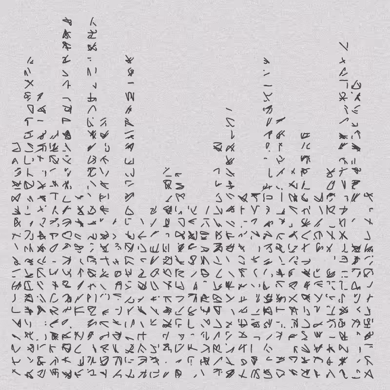 Asemic writing #10