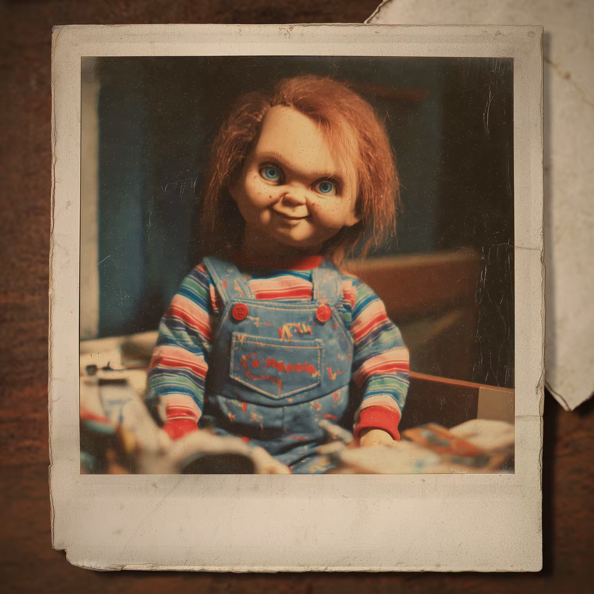 Polaroid of Chucky