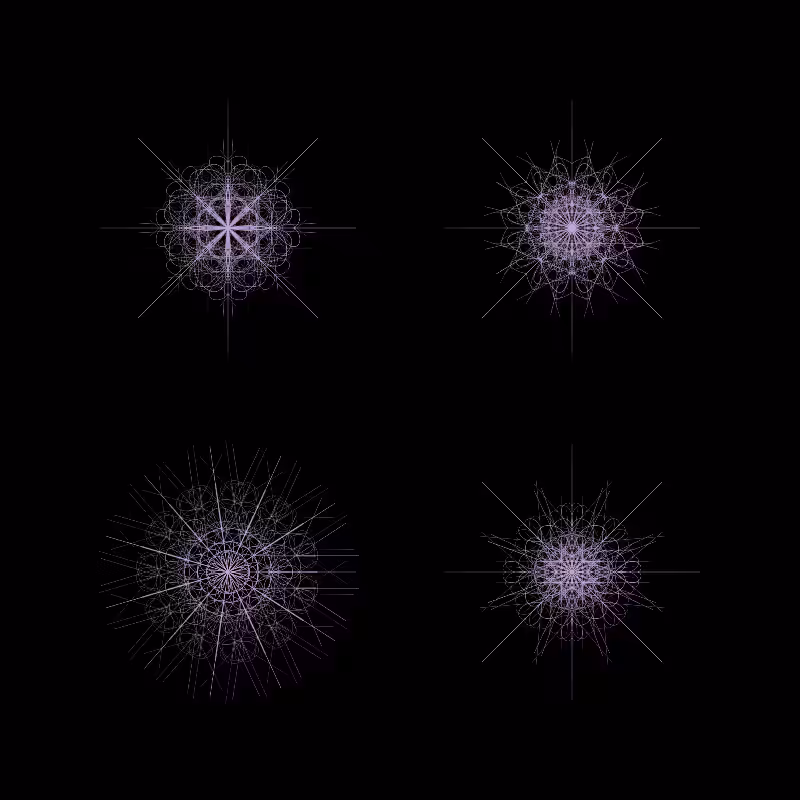 Snowflakes #19
