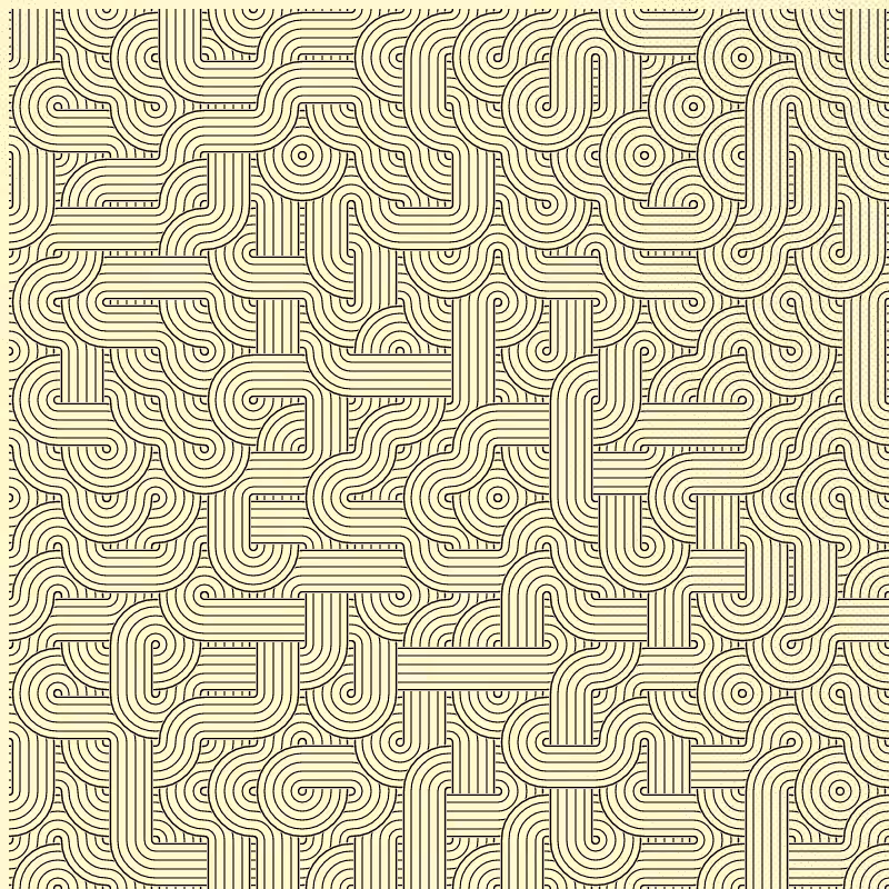 Dirty Interlaced Truchet Tiles #58