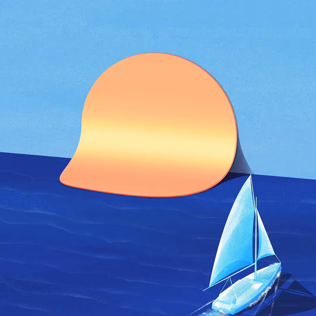 resting sun