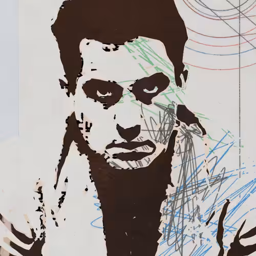 THE GENERATIVE PORTRAIT COLLECTION OF ROBERT MALLARY: Generative Portrait of Robert Mallary #490