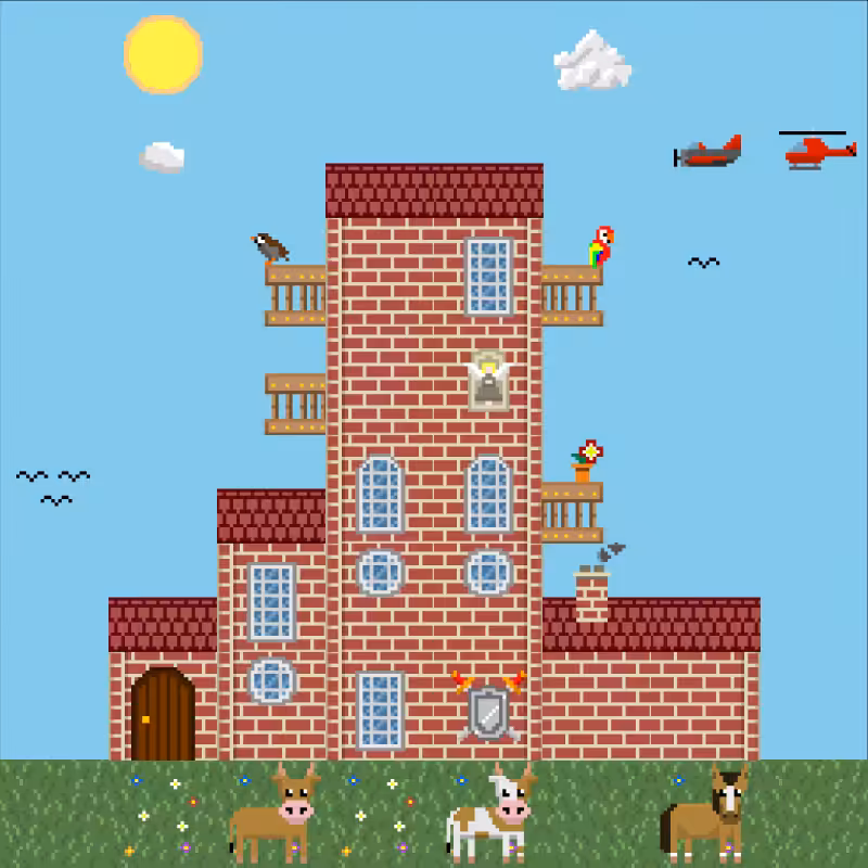 2D Mansion #804