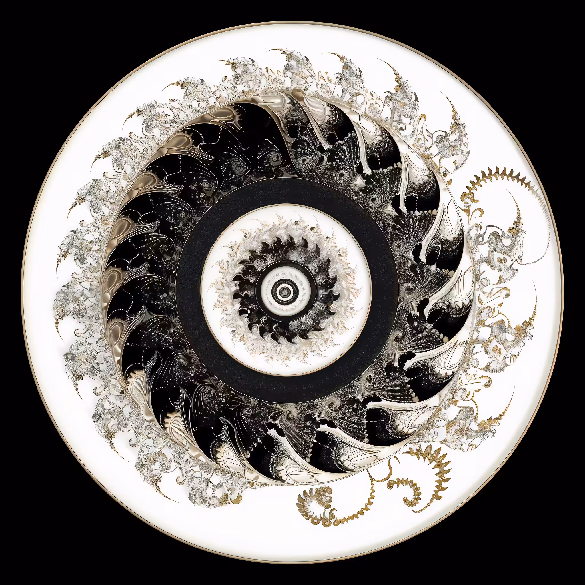 Oriental Circular Designs #36