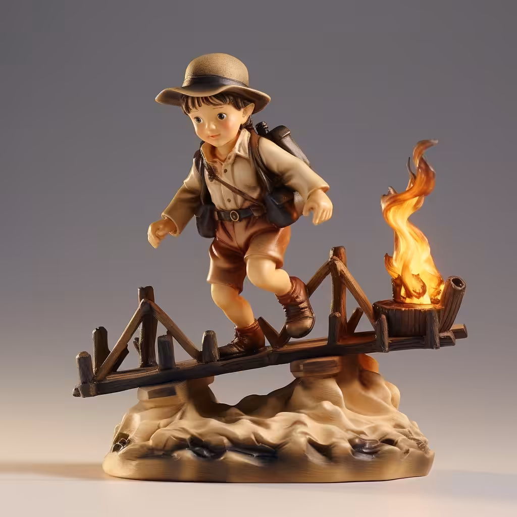 Alpine Burning Bridge Boy - Rare Bong Variation