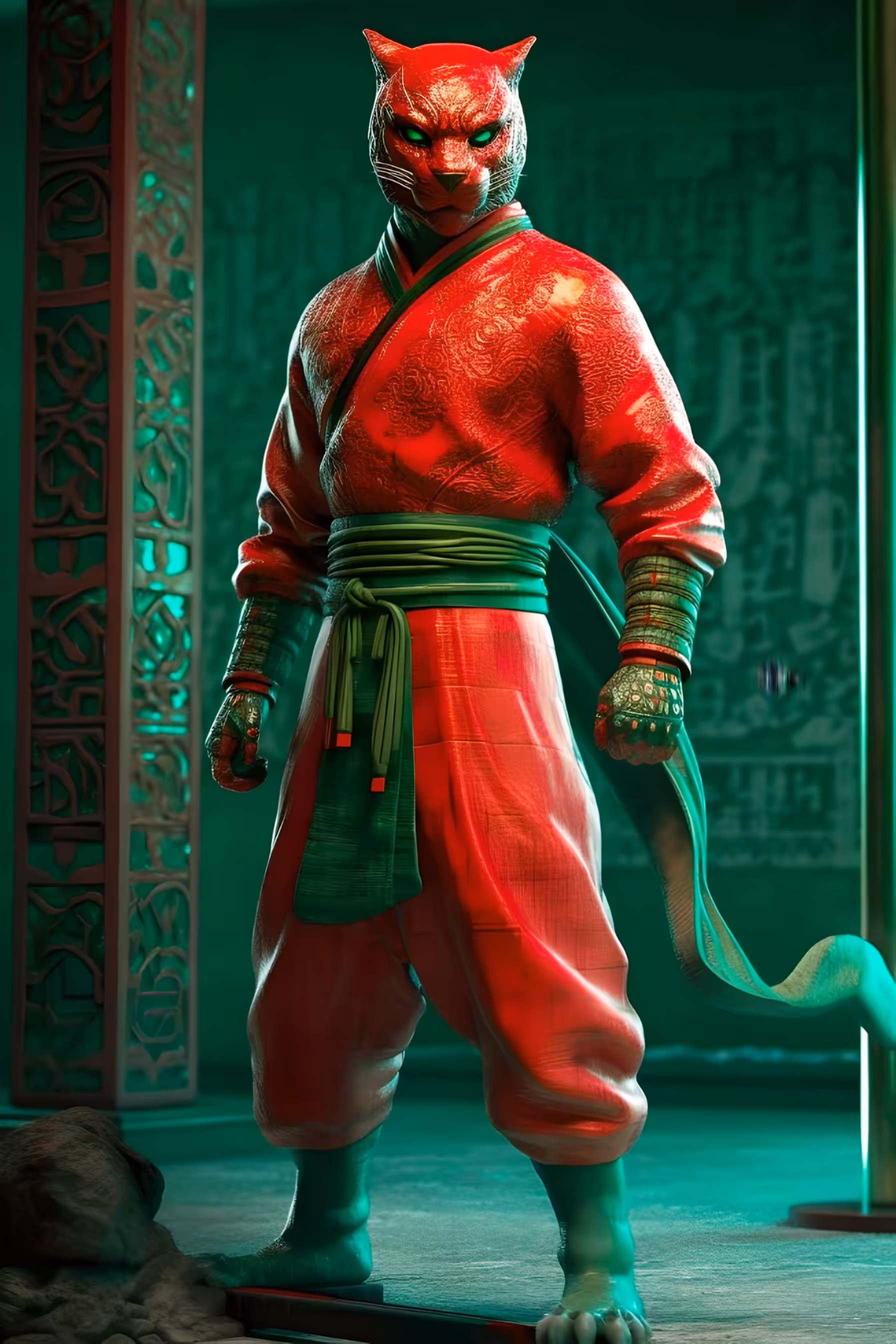Puss Ninja 1/1 Gen.1: #285 Jade Belt