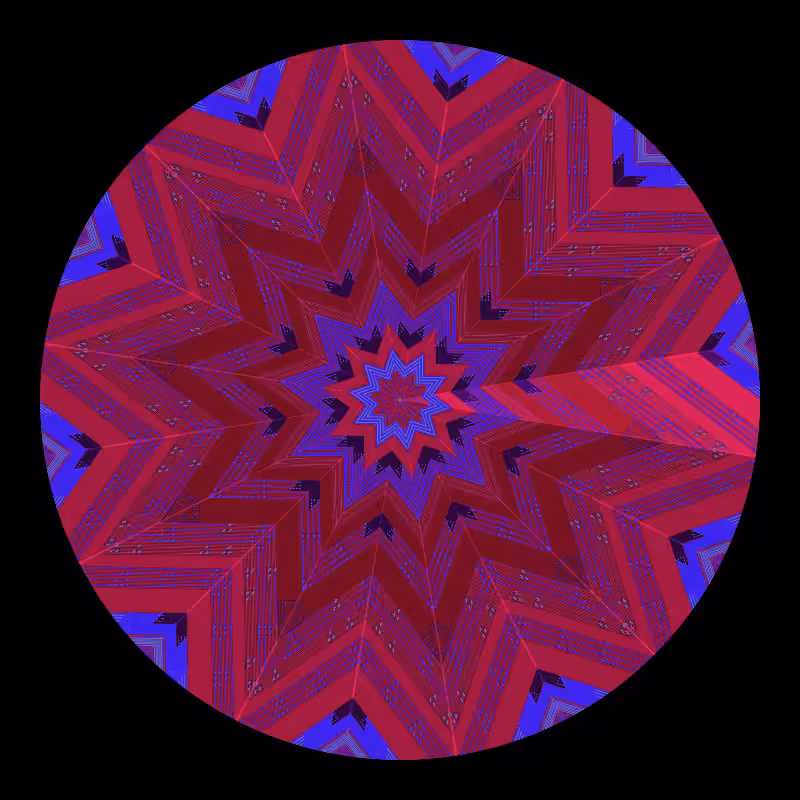 Binary kaleidoscope #85