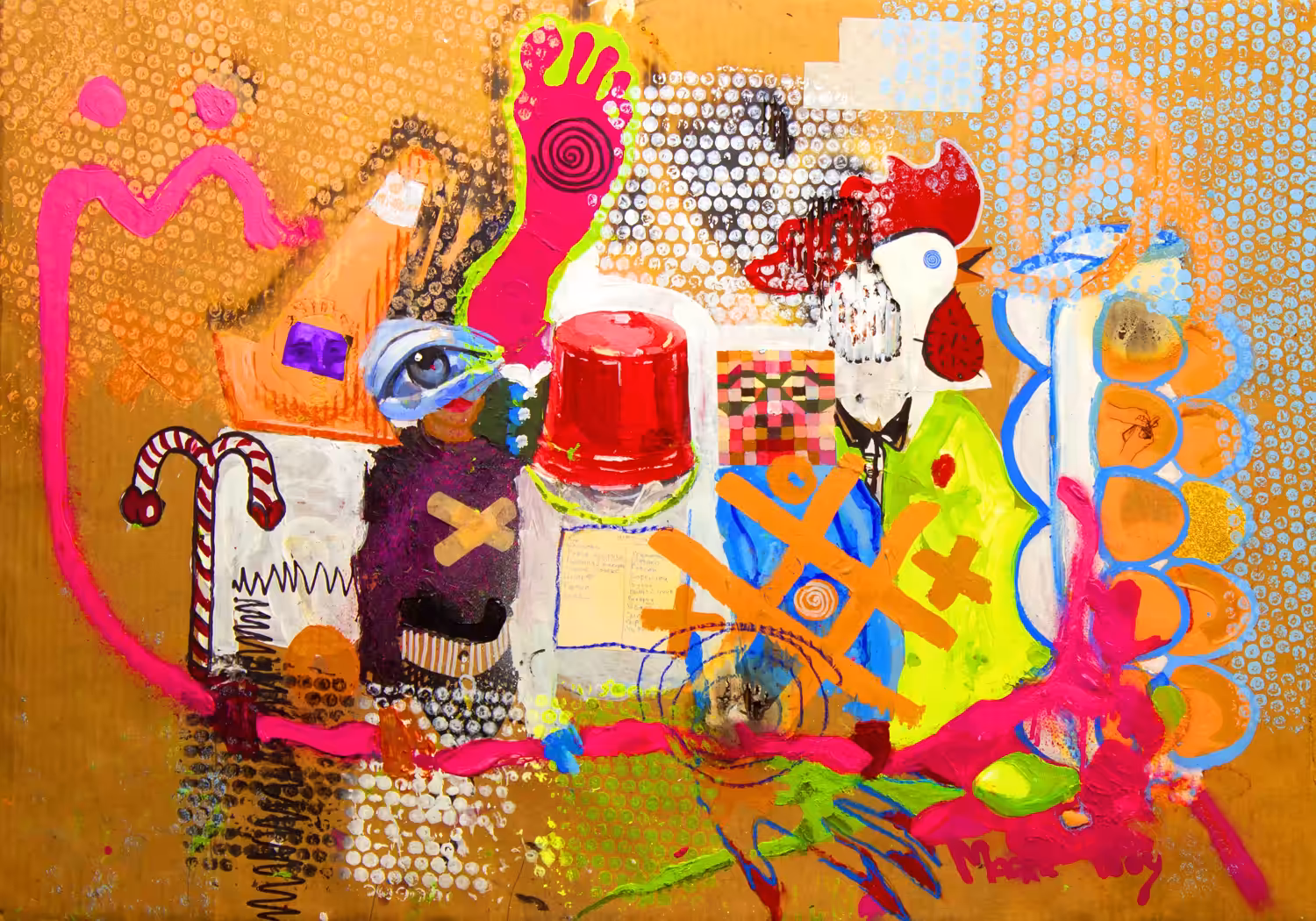 Masks show — «What You See Here» Collection