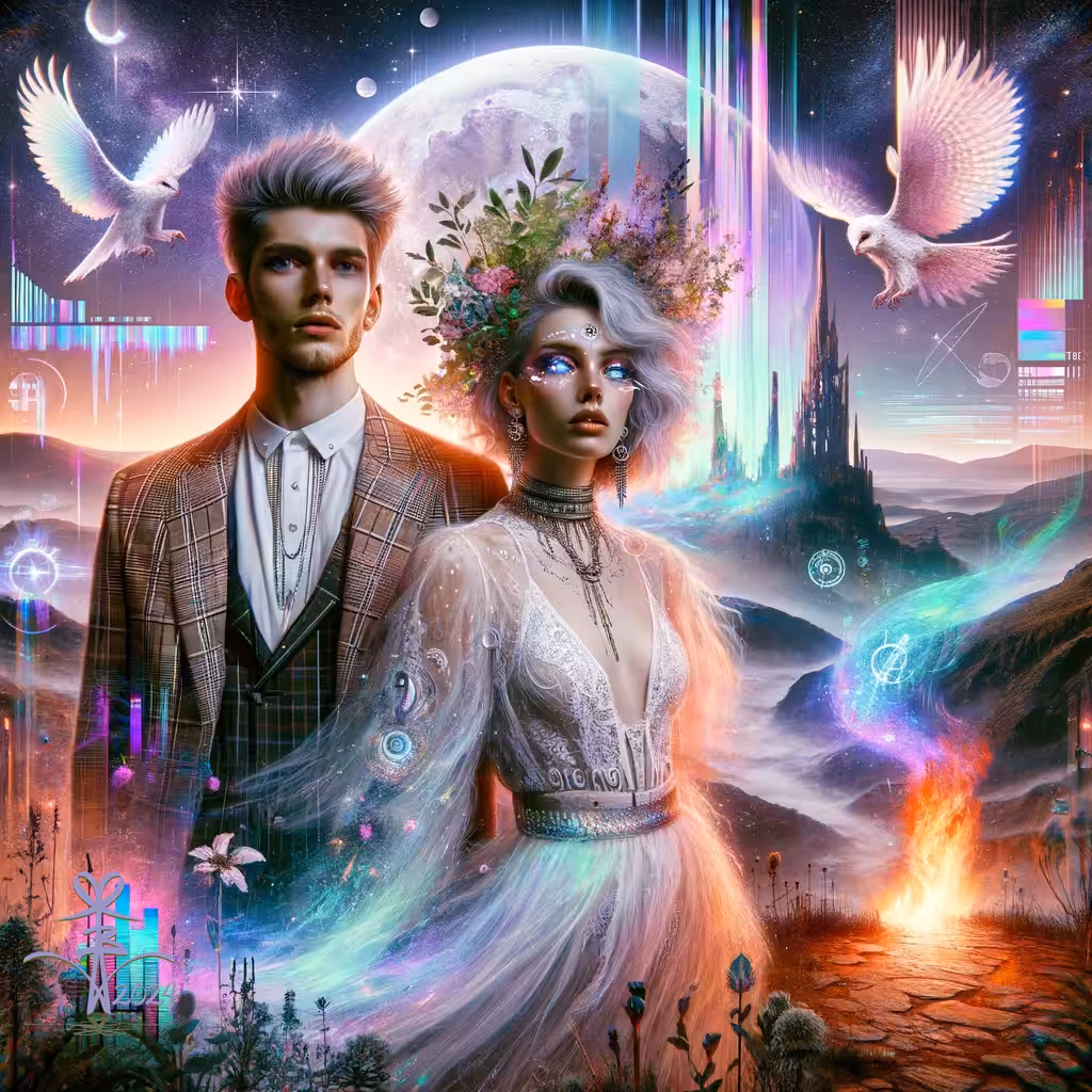 Cosmic Serenade: Interstellar Love