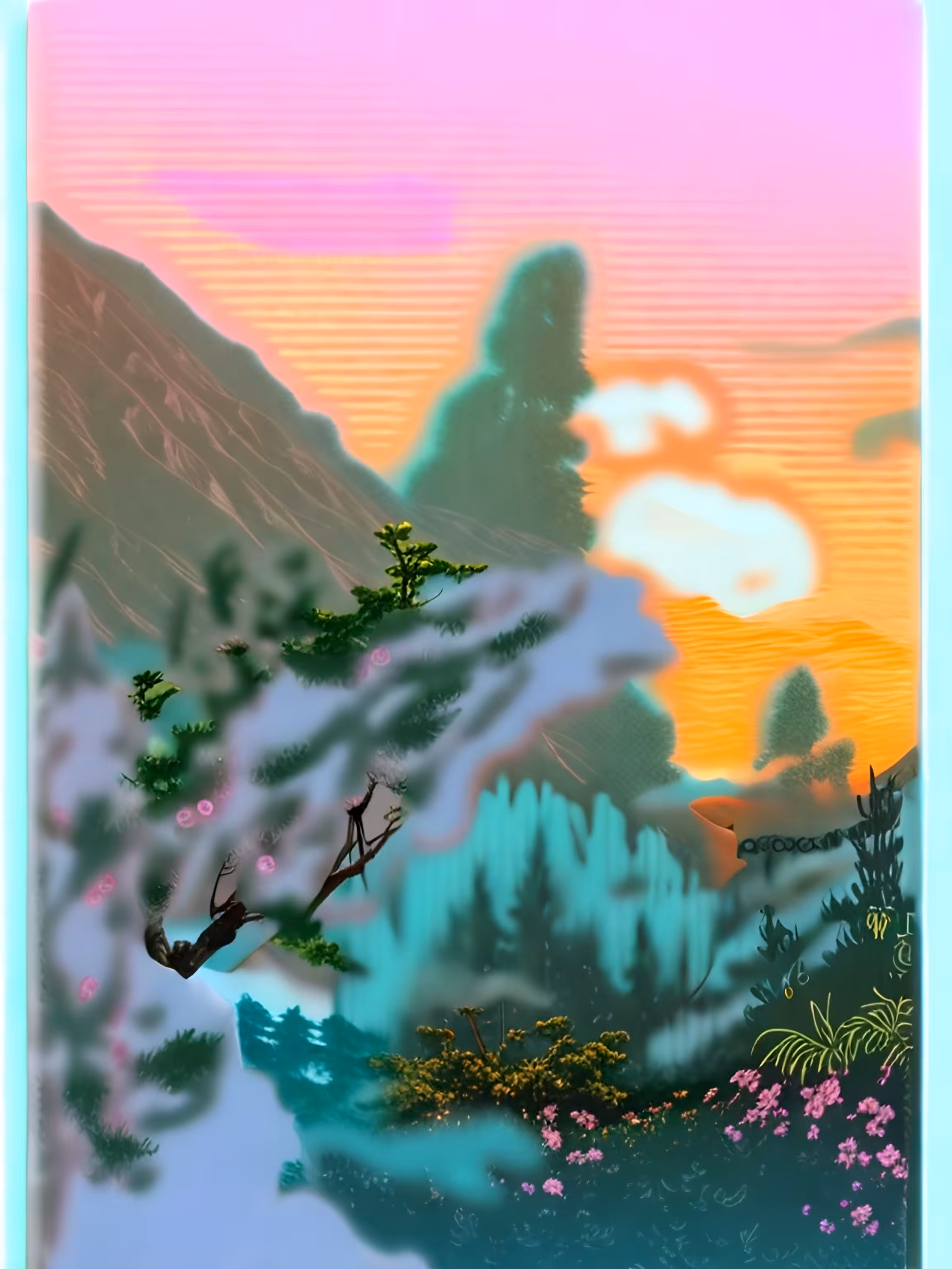 Landscape of the Four Seasons - Spring