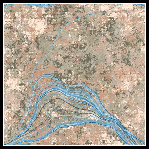 Crossing the plain #6