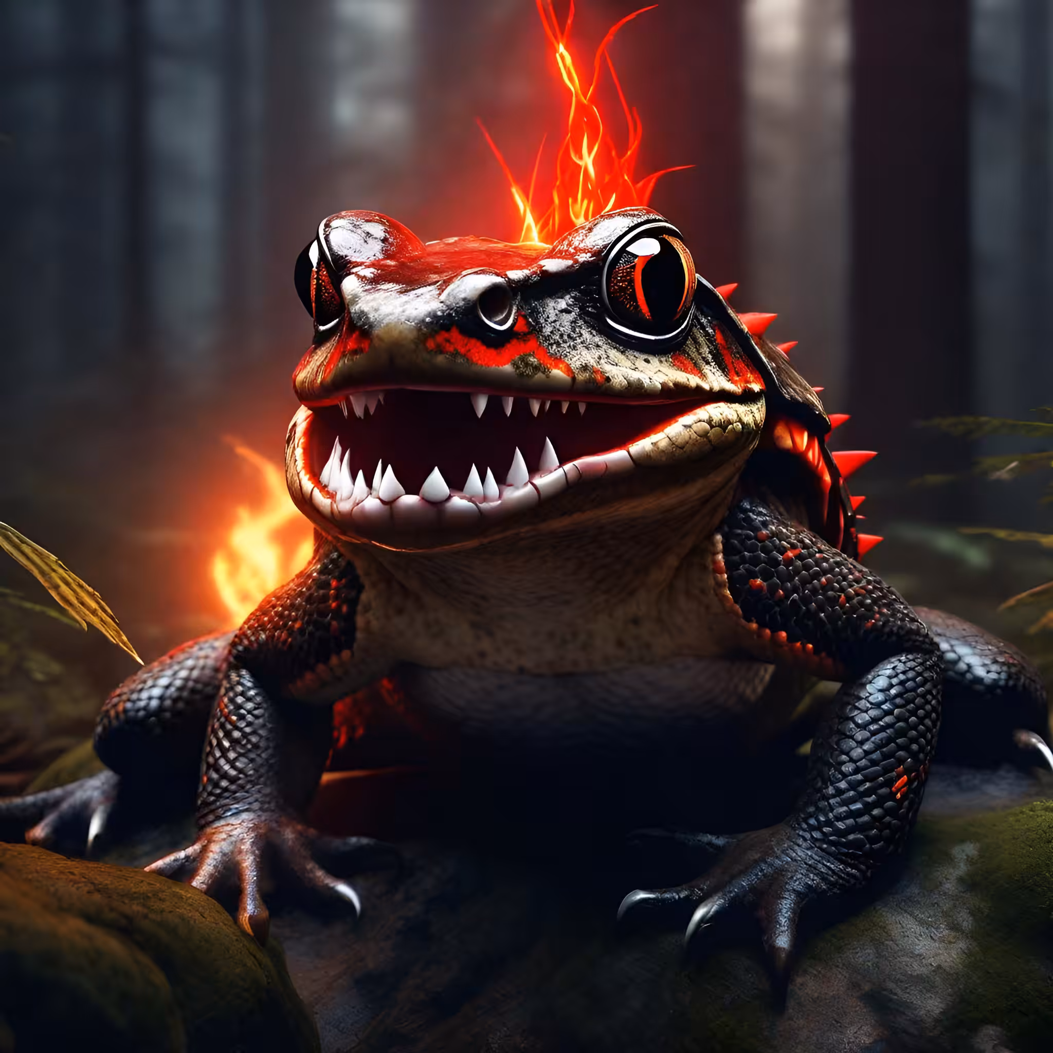 #OneToadPhotography: Say hello to my little friend the fire toad